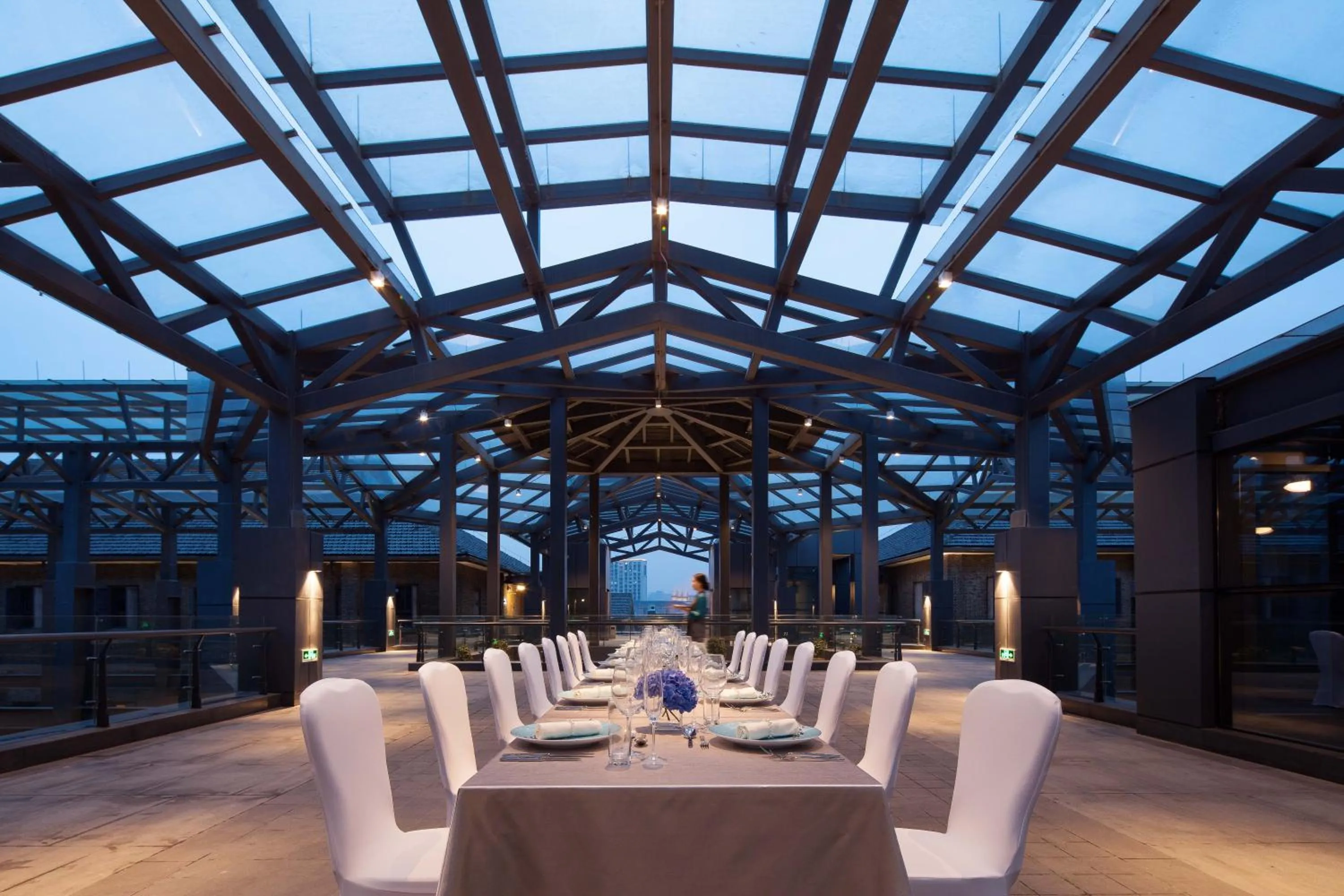 Seating area in Cheery Dragon Canal Hotel Hangzhou - Intangible Cultural Heritage Hotel