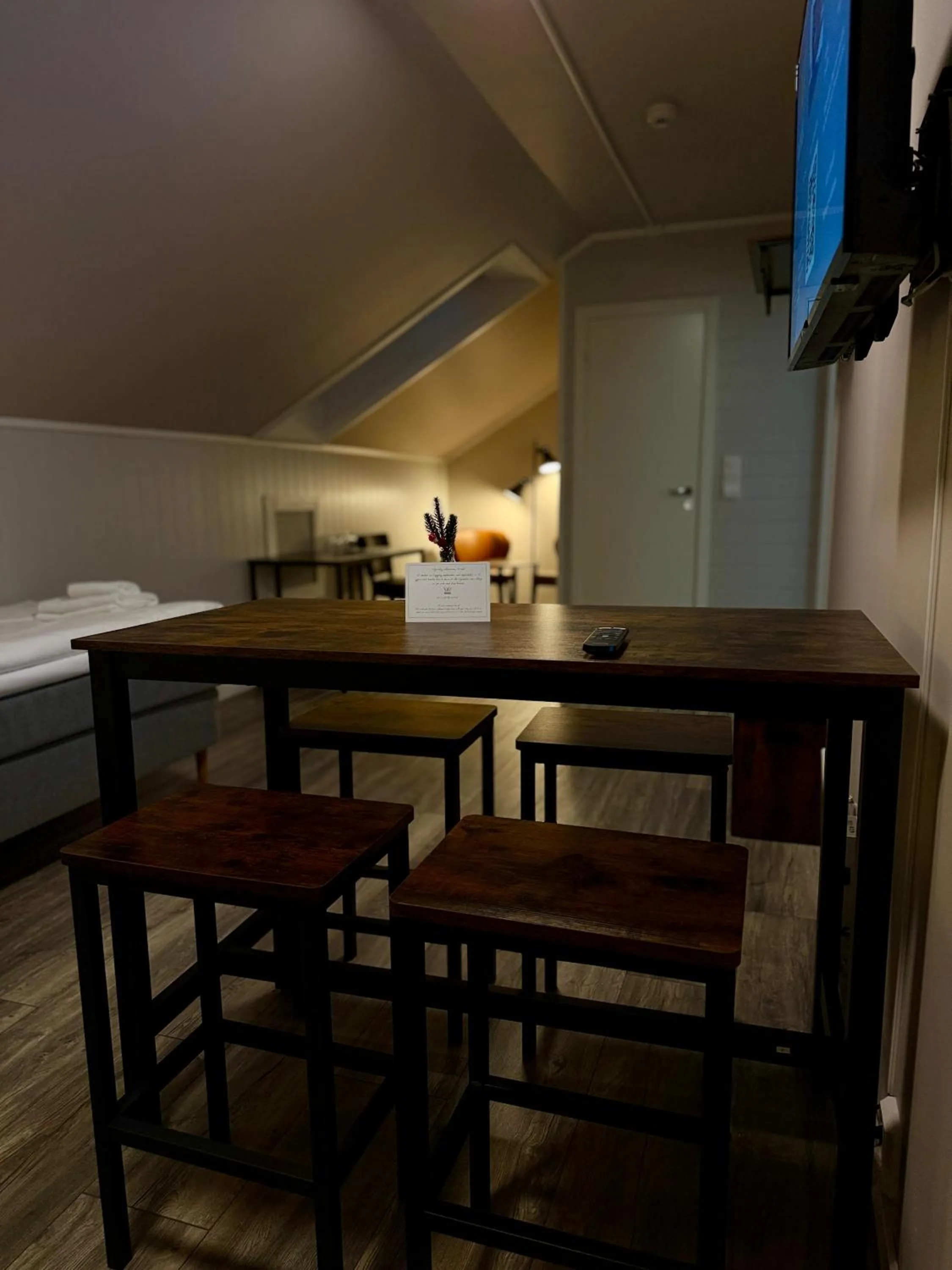 Dining area in Narvik Hotel Wivel