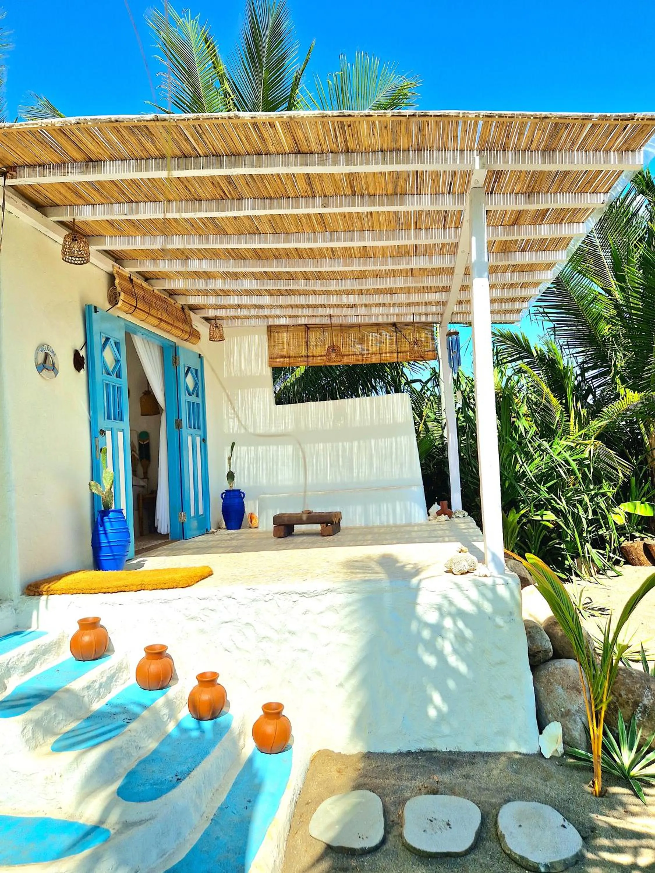 Balcony/Terrace in Coconut Garden Beach Resort