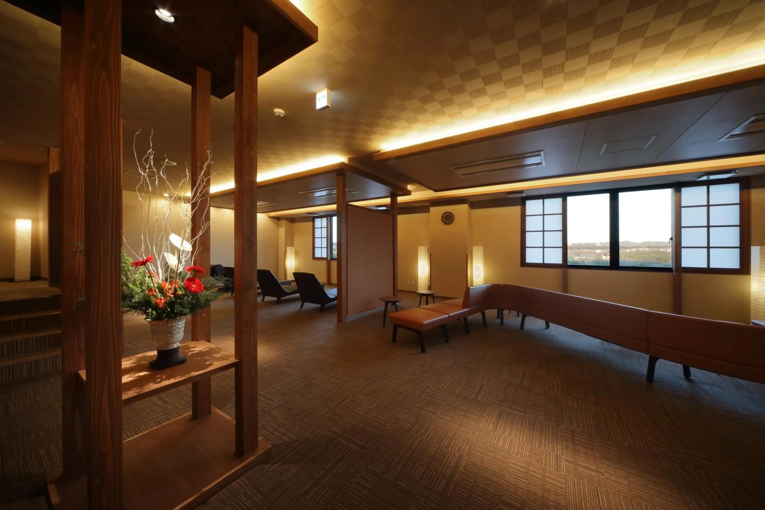 Communal lounge/ TV room in Senri no Kaze