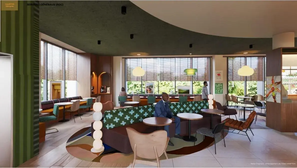 Restaurant/places to eat in Hampton by Hilton Bordeaux Merignac Airport Restaurant/places to eat in Hampton by Hilton Bordeaux Merignac Airport