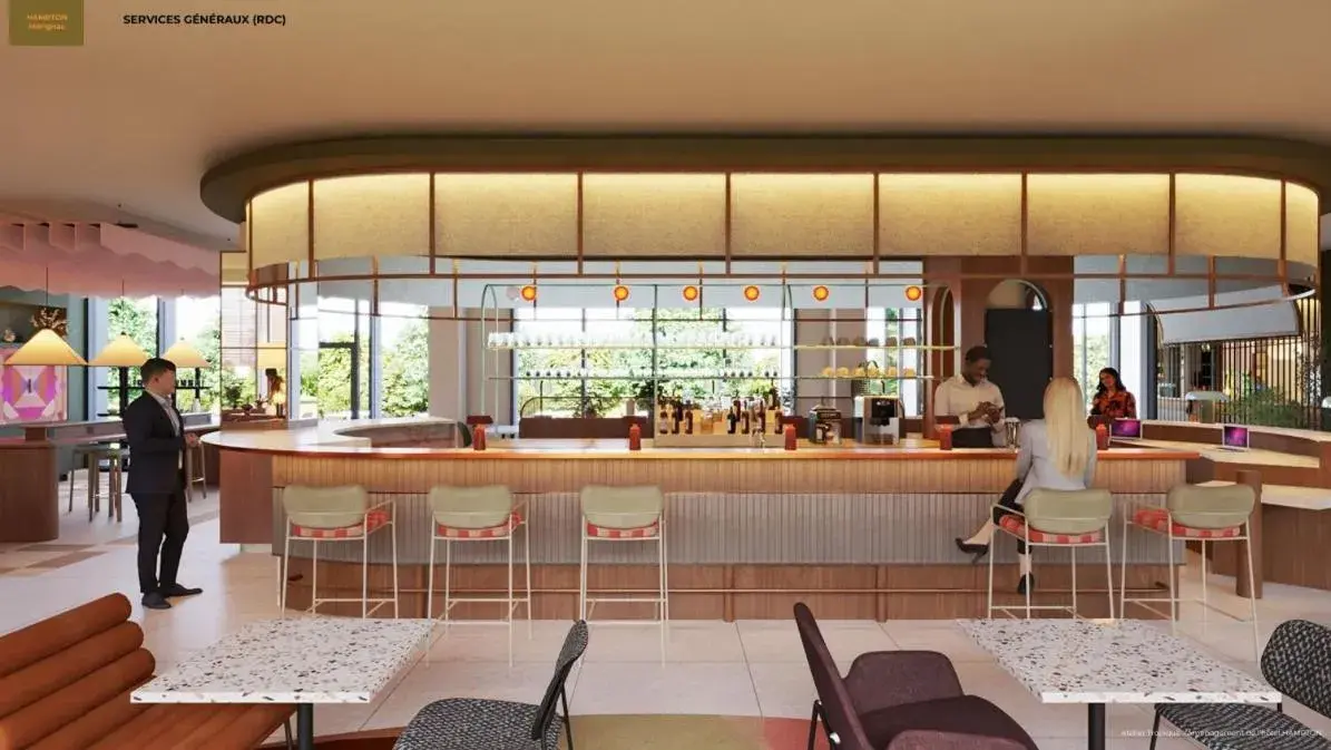 Restaurant/places to eat in Hampton by Hilton Bordeaux Merignac Airport Restaurant/places to eat in Hampton by Hilton Bordeaux Merignac Airport