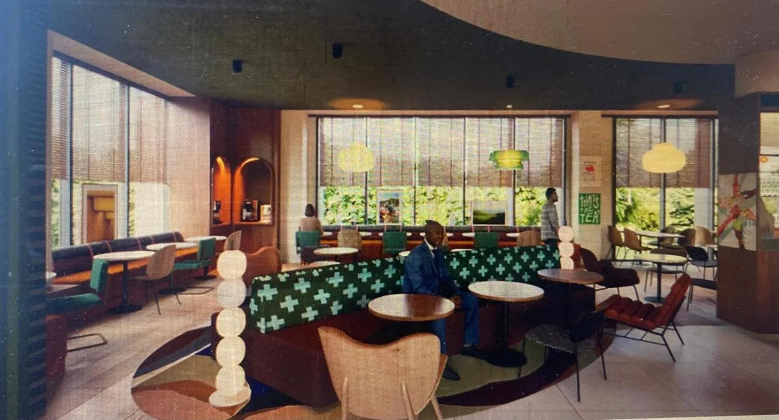 Restaurant/places to eat in Hampton by Hilton Bordeaux Merignac Airport