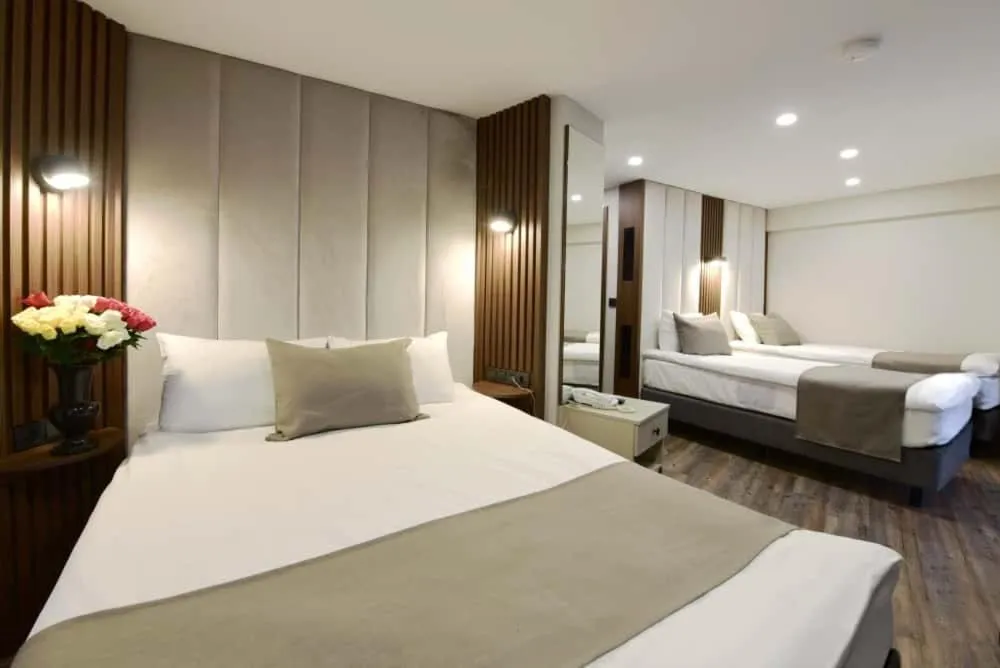 Bed in Hotel Öncü