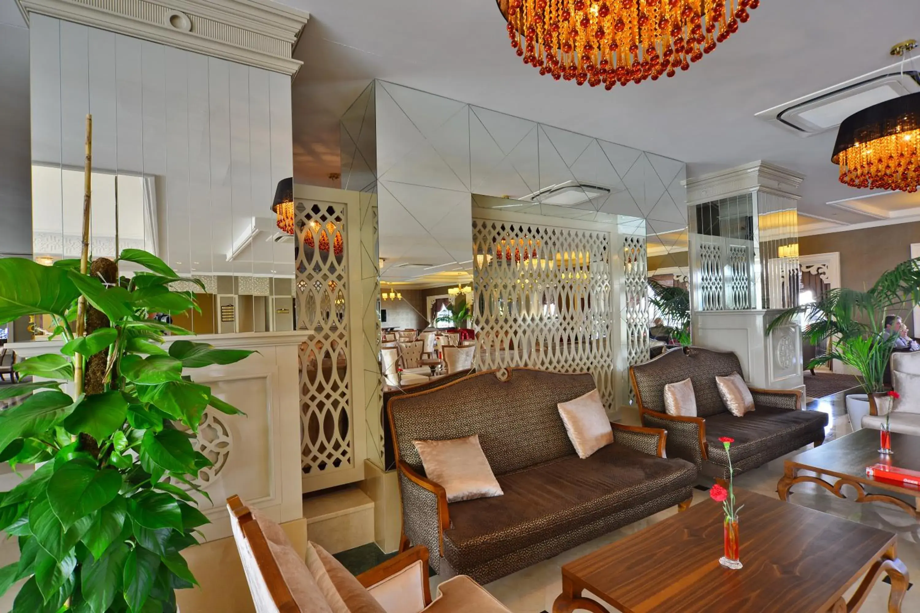 Coffee/tea facilities, Lobby/Reception in Side Crown Serenity All Inclusive