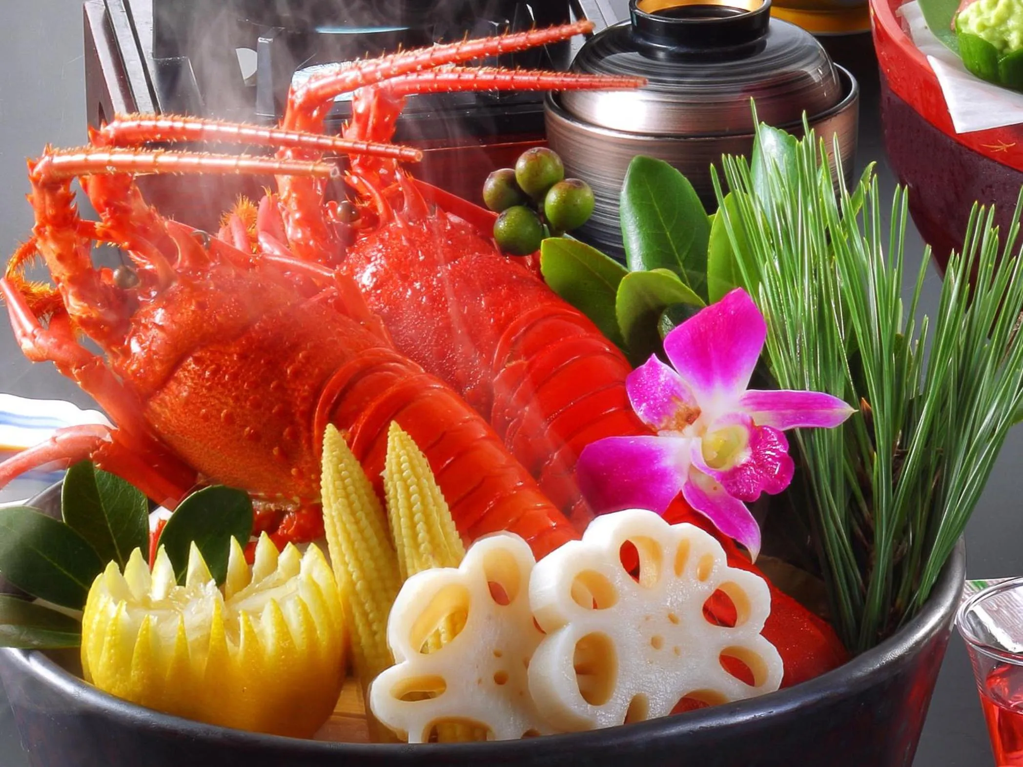 Food close-up in Hanashibuki