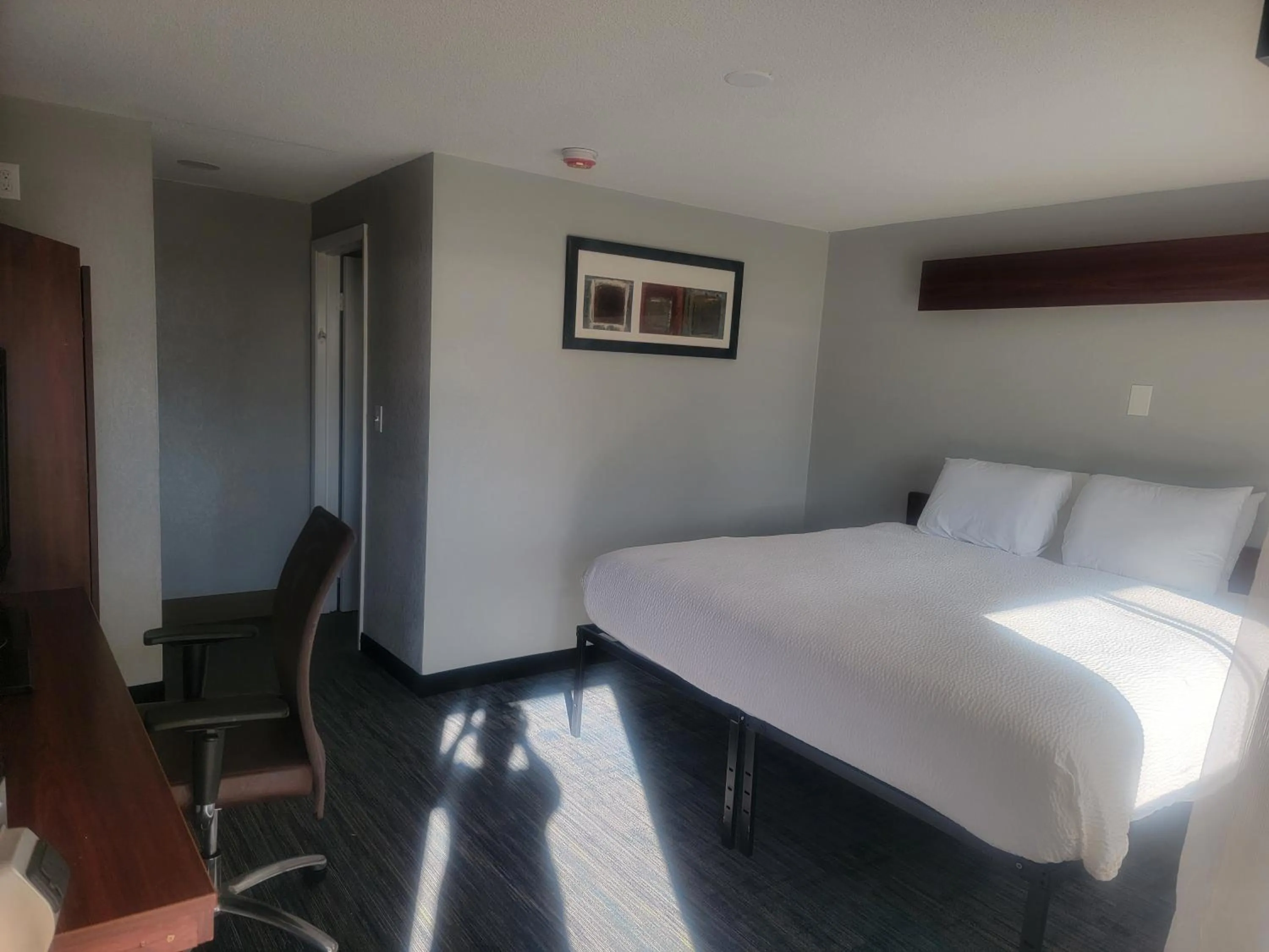 Bedroom, Bed in Orchard Park Motel