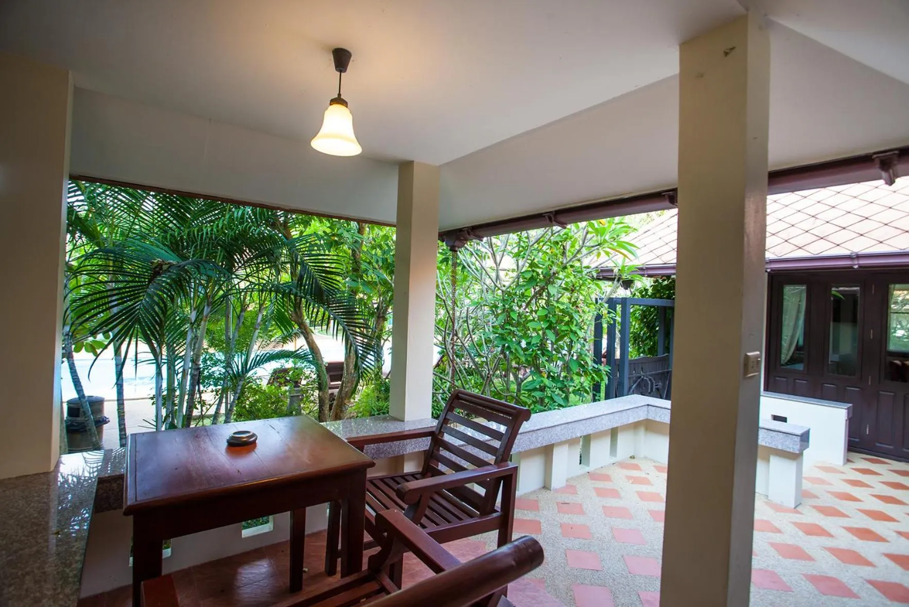 Garden in Pattra Vill Resort