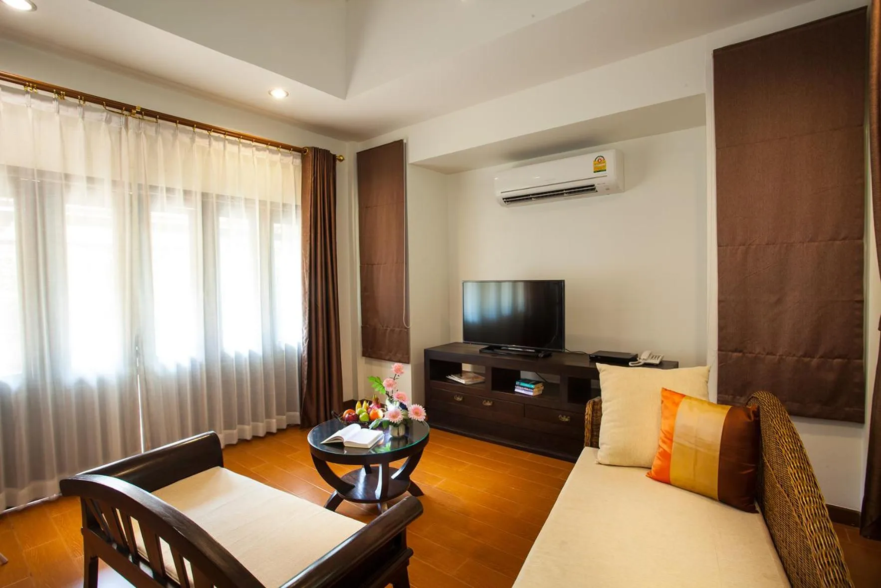 Living room in Pattra Vill Resort