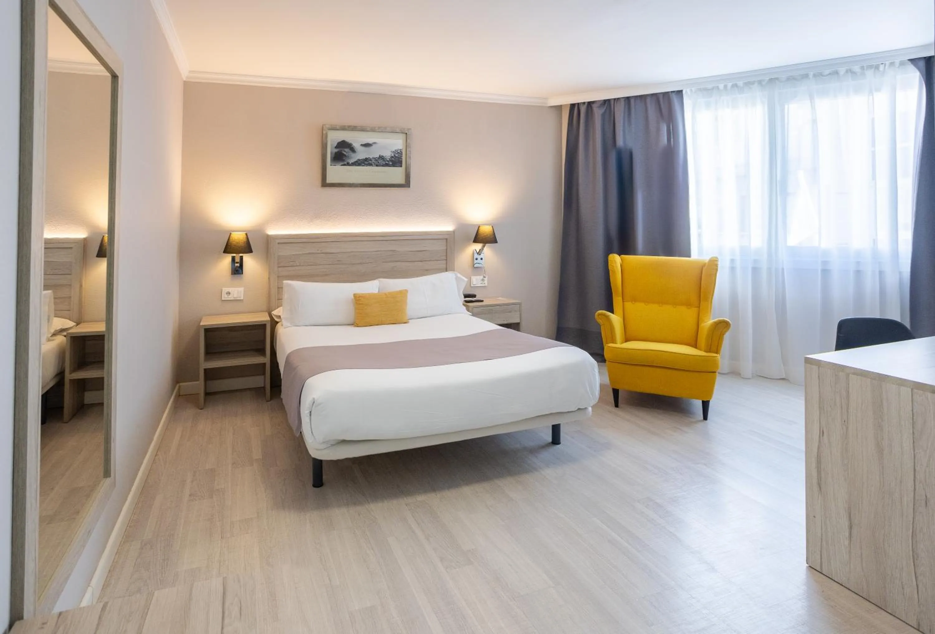 Bed in Hotel Villa de Verín