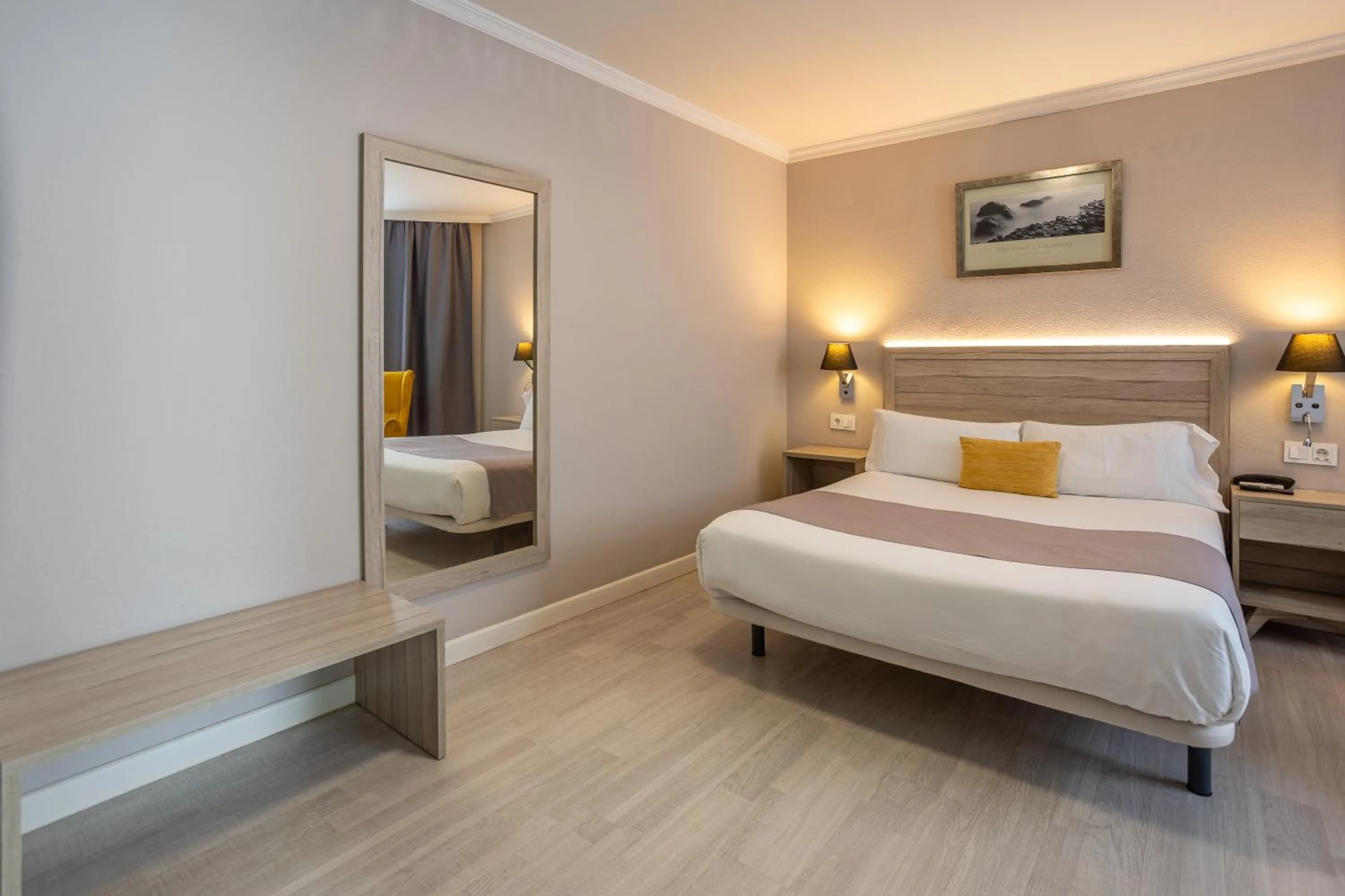 Bed in Hotel Villa de Verín