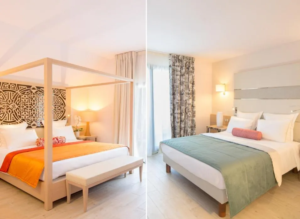 Bed in Akoya Hotel & Spa