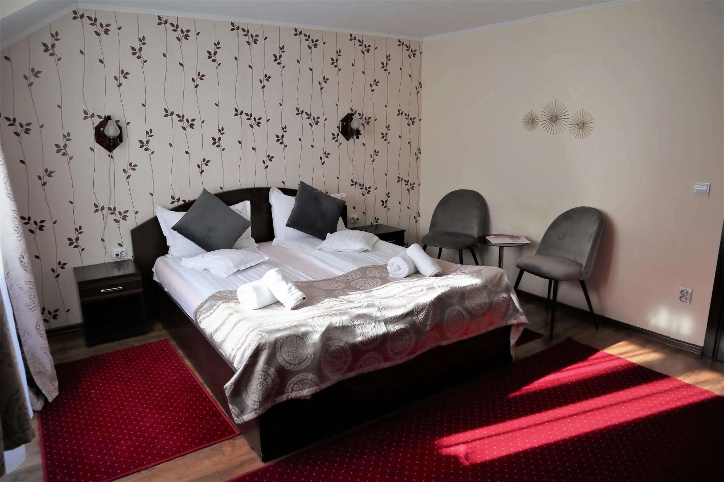 Bed in Pensiunea Magnolia