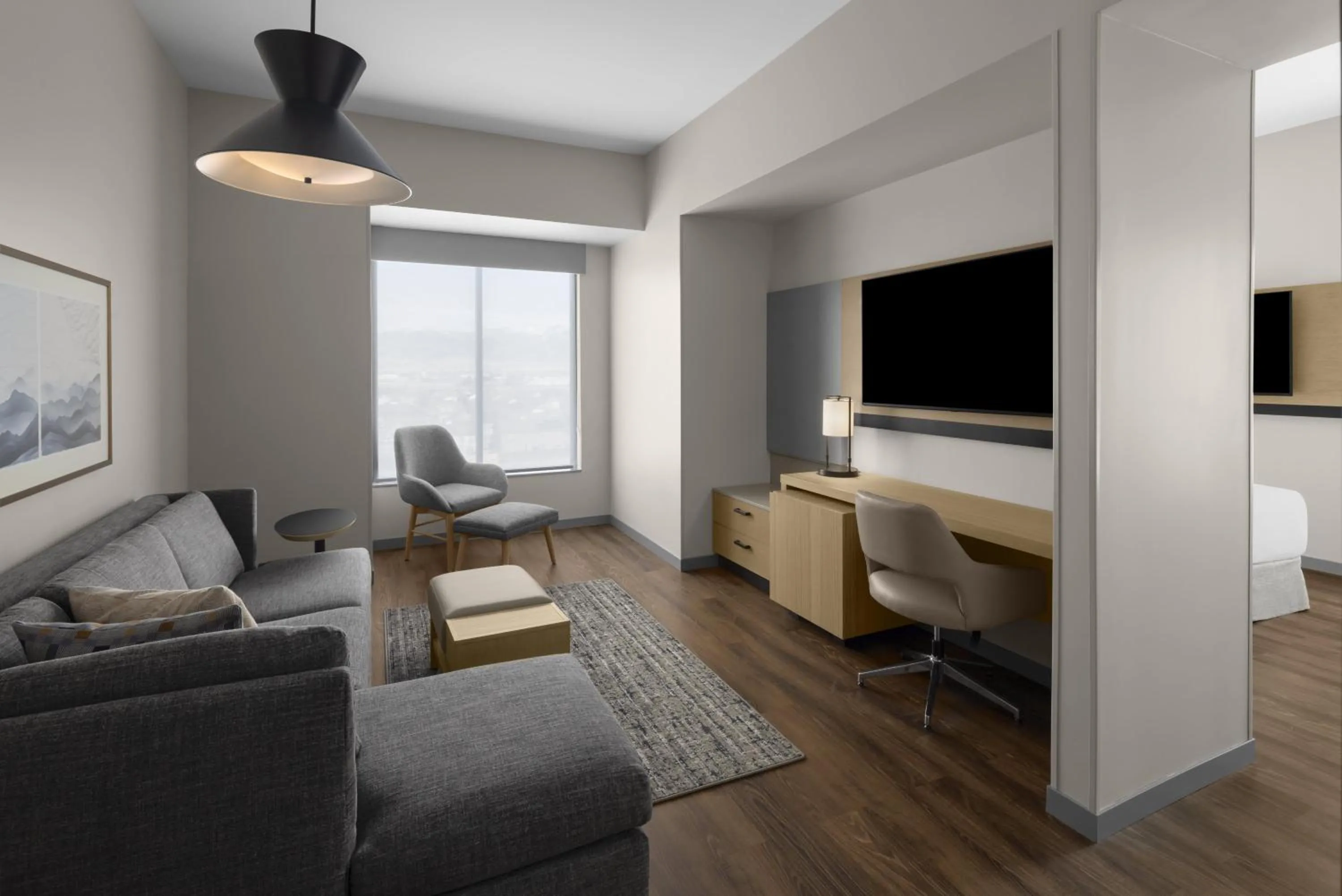 Deluxe King Room with Sofa Bed in Hyatt Place Bozeman Yellowstone Airport