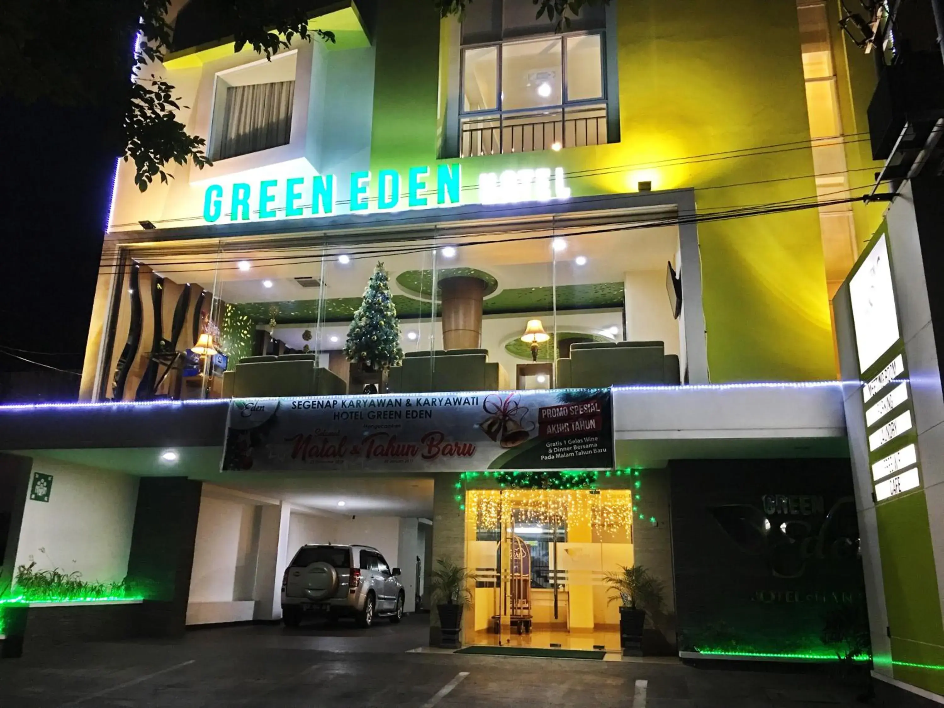 Facade/entrance in Green Eden Hotel Facade/entrance in Green Eden Hotel