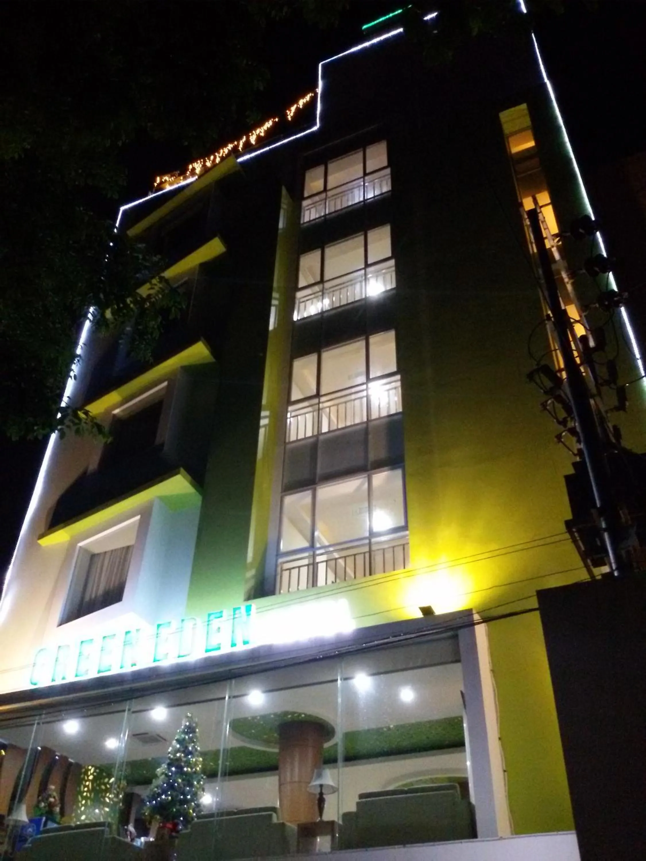 Property building in Green Eden Hotel