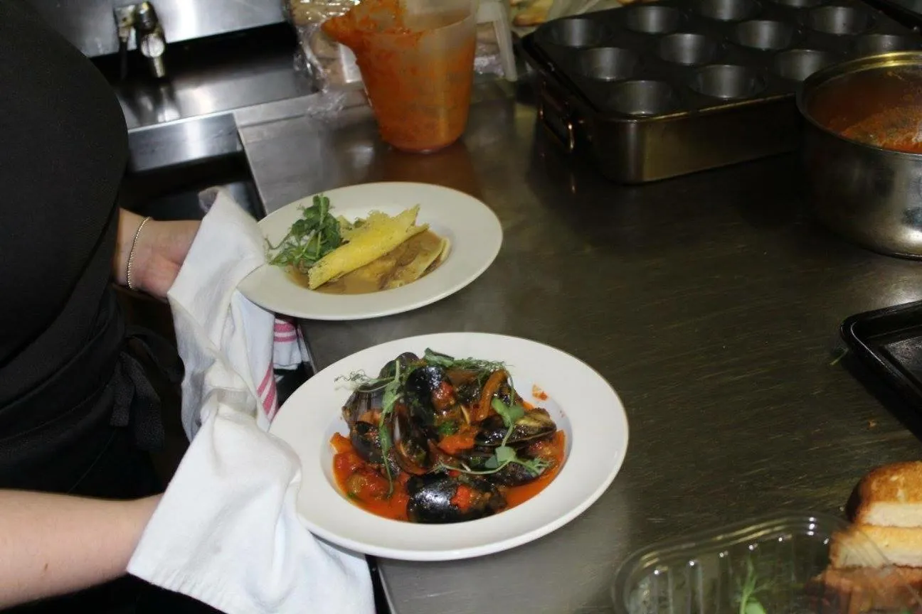 Food close-up in The Nags Head Tredegar