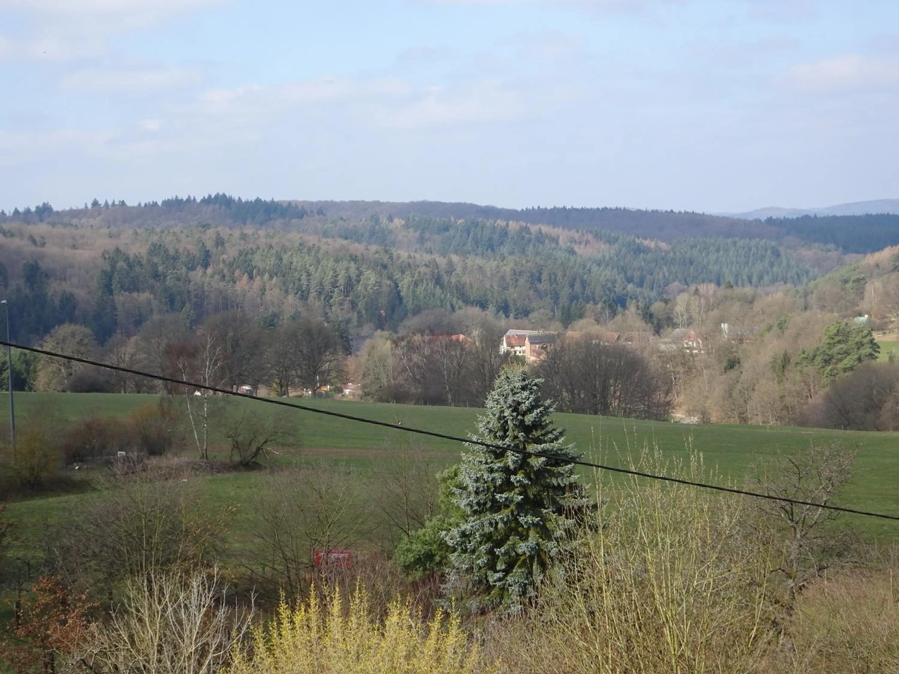 Natural landscape in Hotel-Pension Schlossgarten