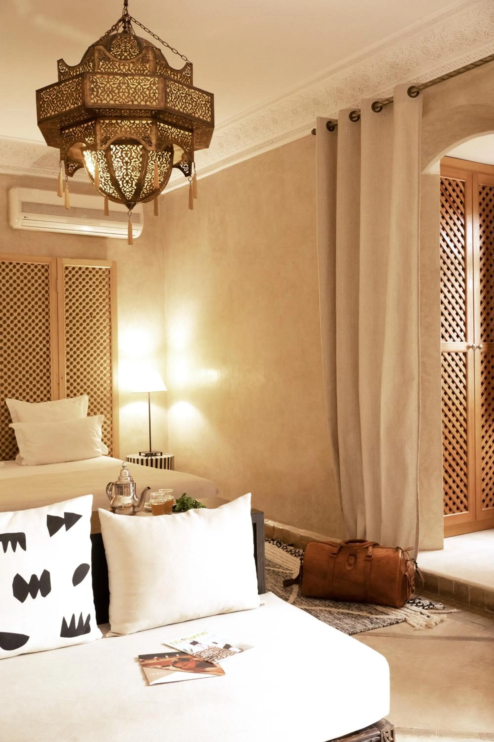 Bed in Riad RK Suites & Spa