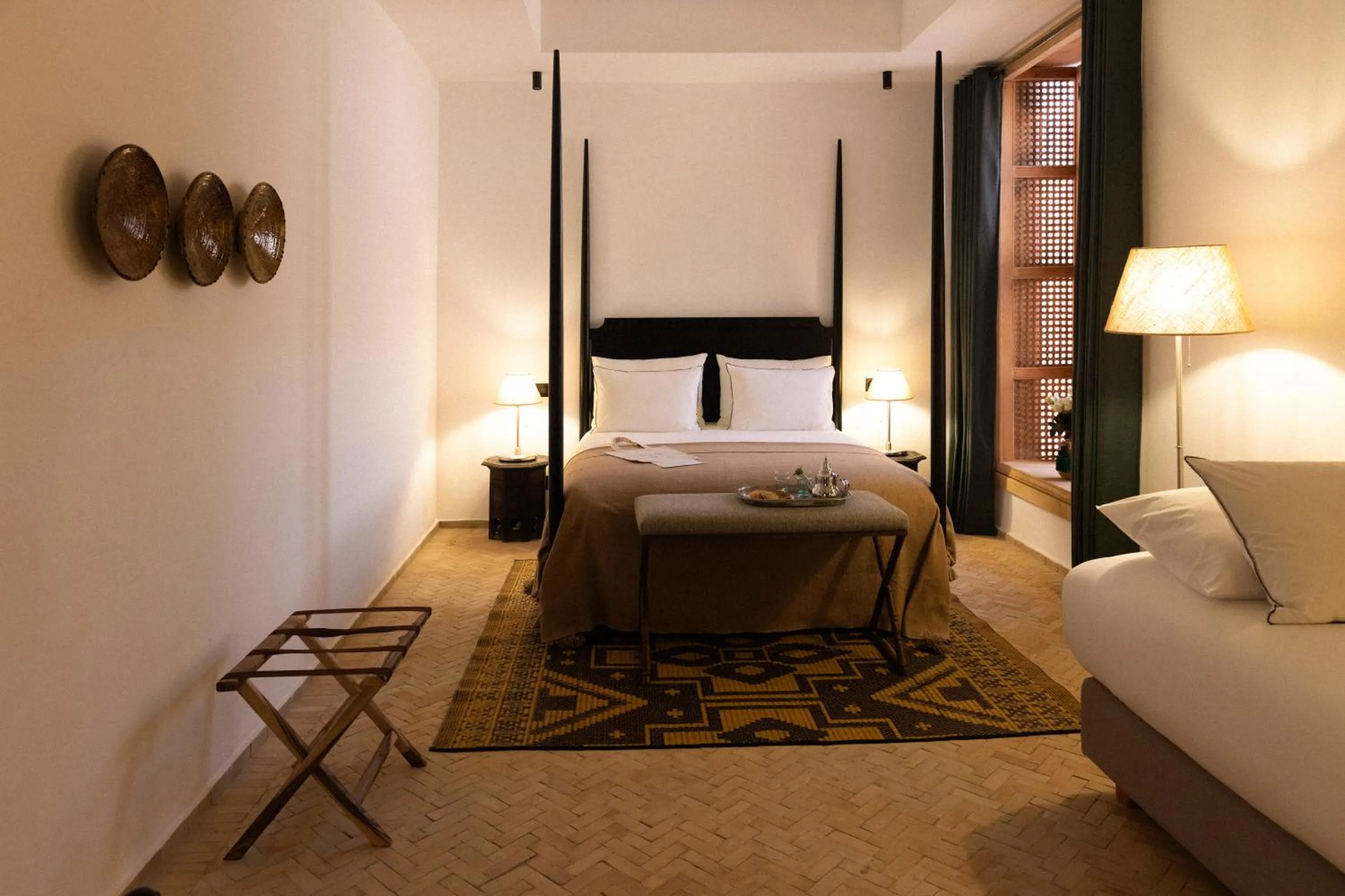 Bed in Riad RK Suites & Spa
