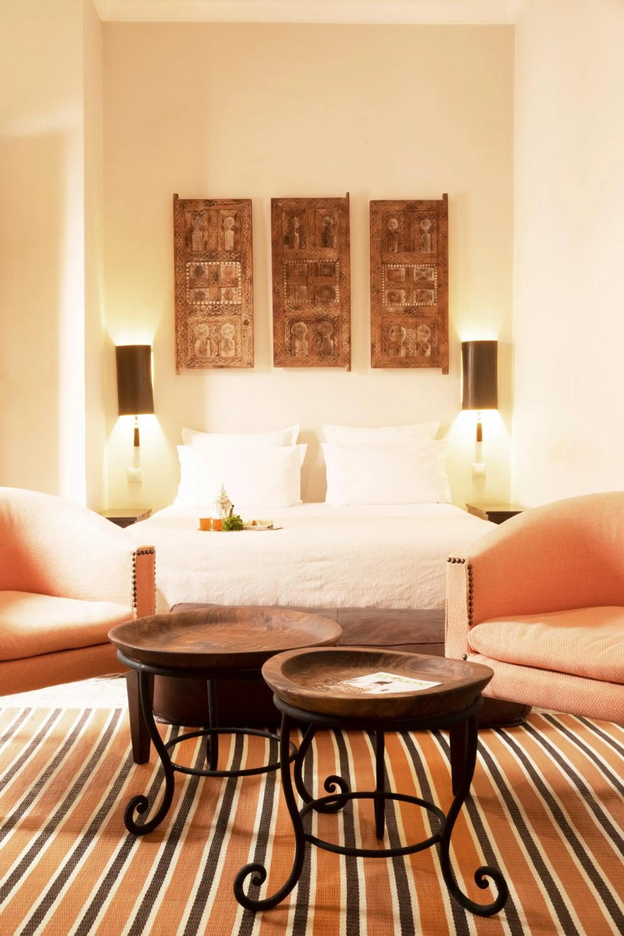 Living room, Bed in Riad RK Suites & Spa