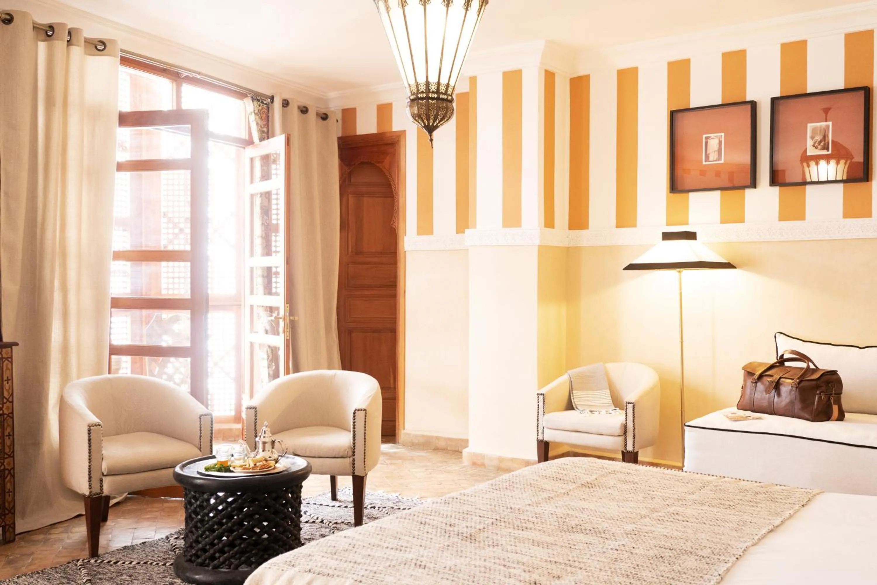 Bed in Riad RK Suites & Spa