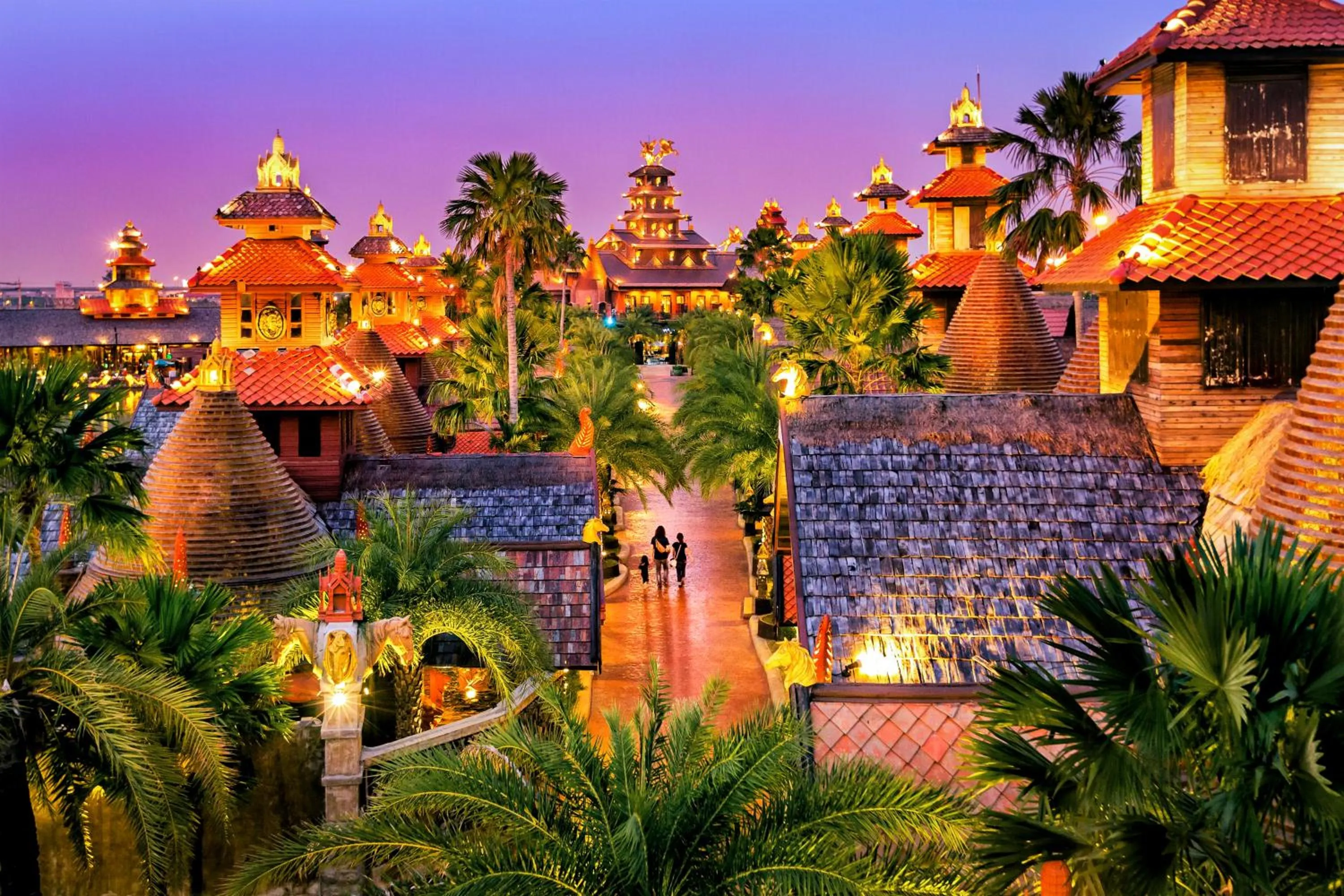 Bird's eye view in Ammata Lanta Resort