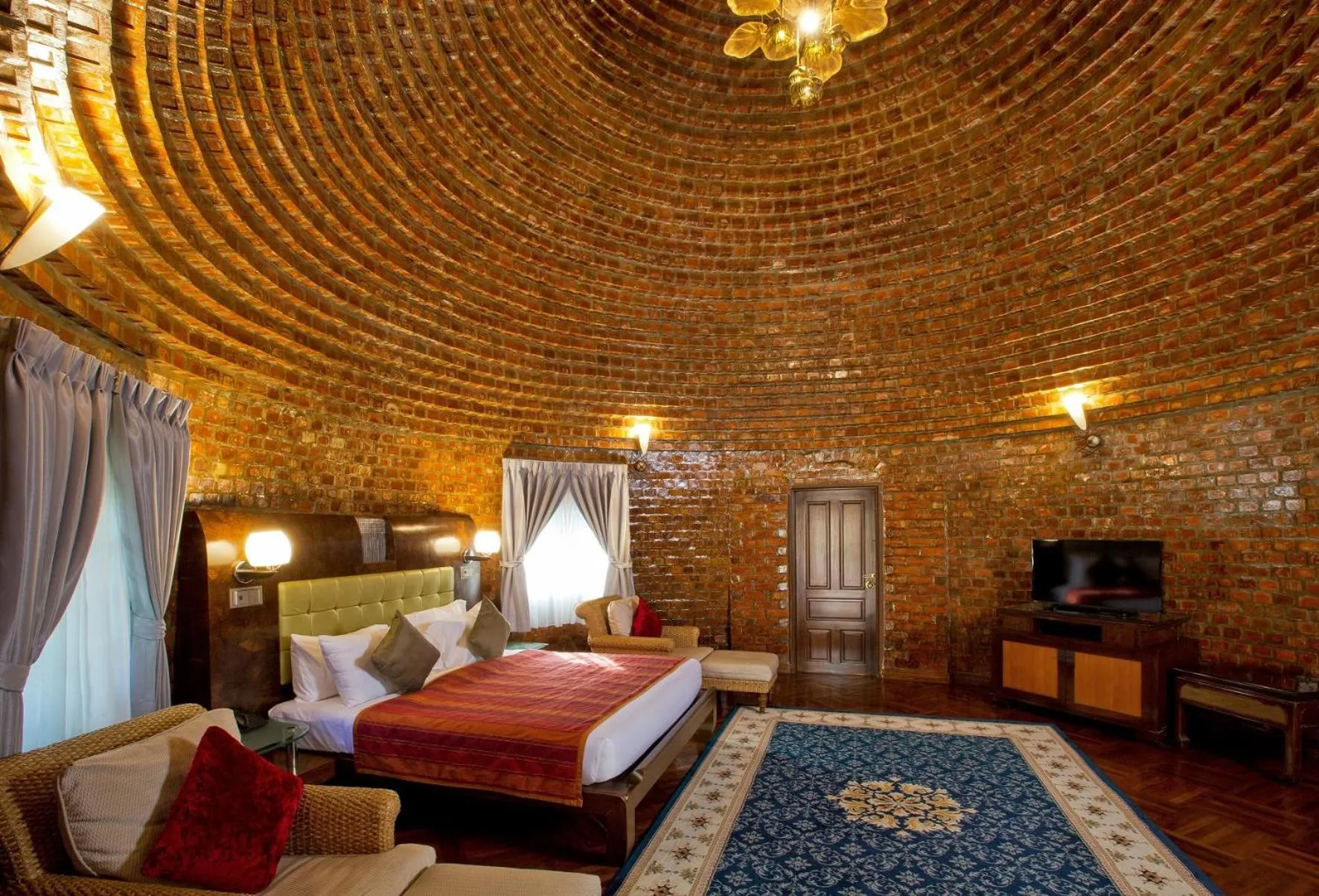 Bed in Ammata Lanta Resort