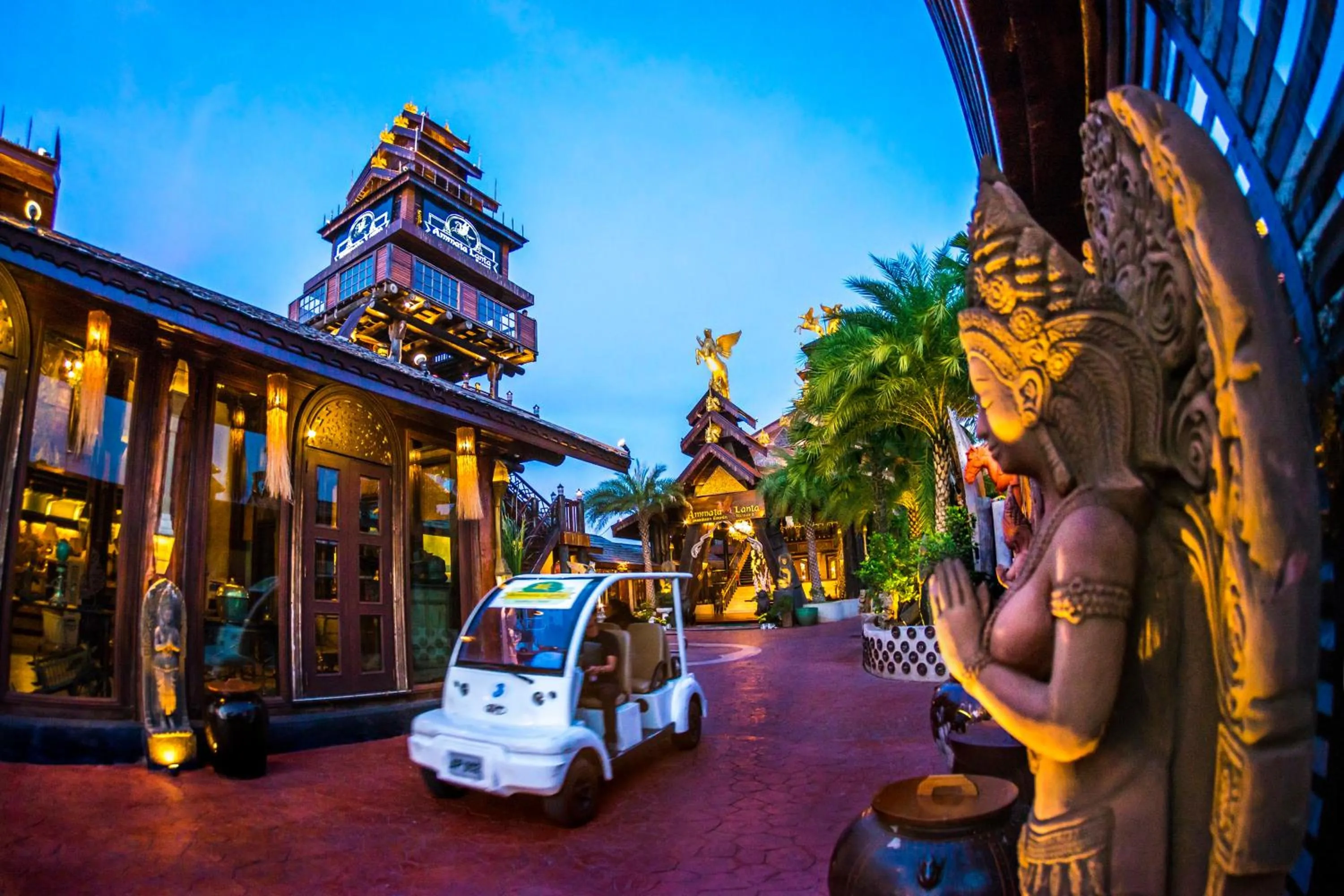 Facade/entrance in Ammata Lanta Resort