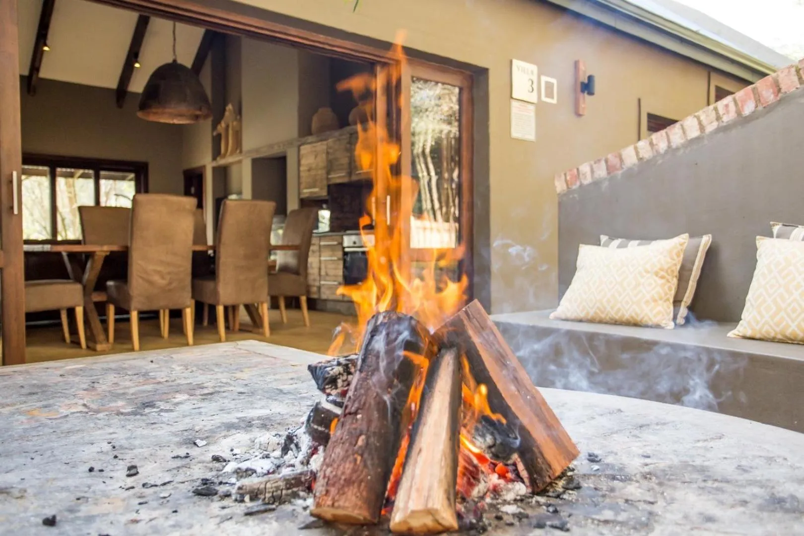 BBQ facilities in Botlierskop Bush Villas