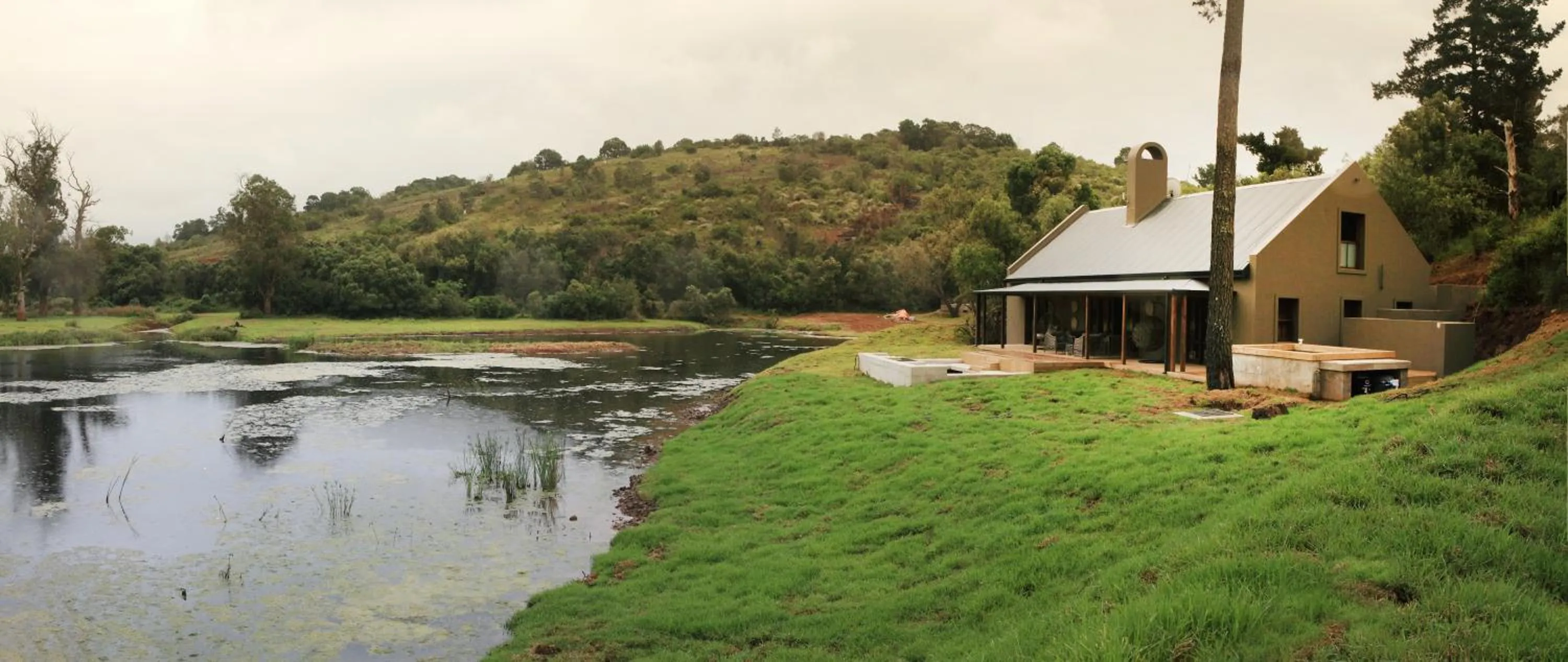 Lake view in Botlierskop Bush Villas