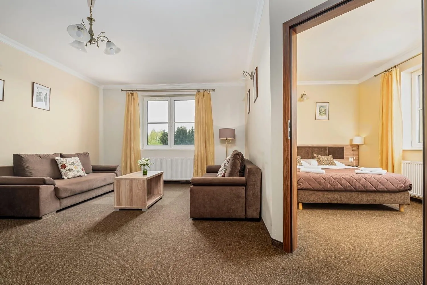 Bed in Pałac nad Jeziorem