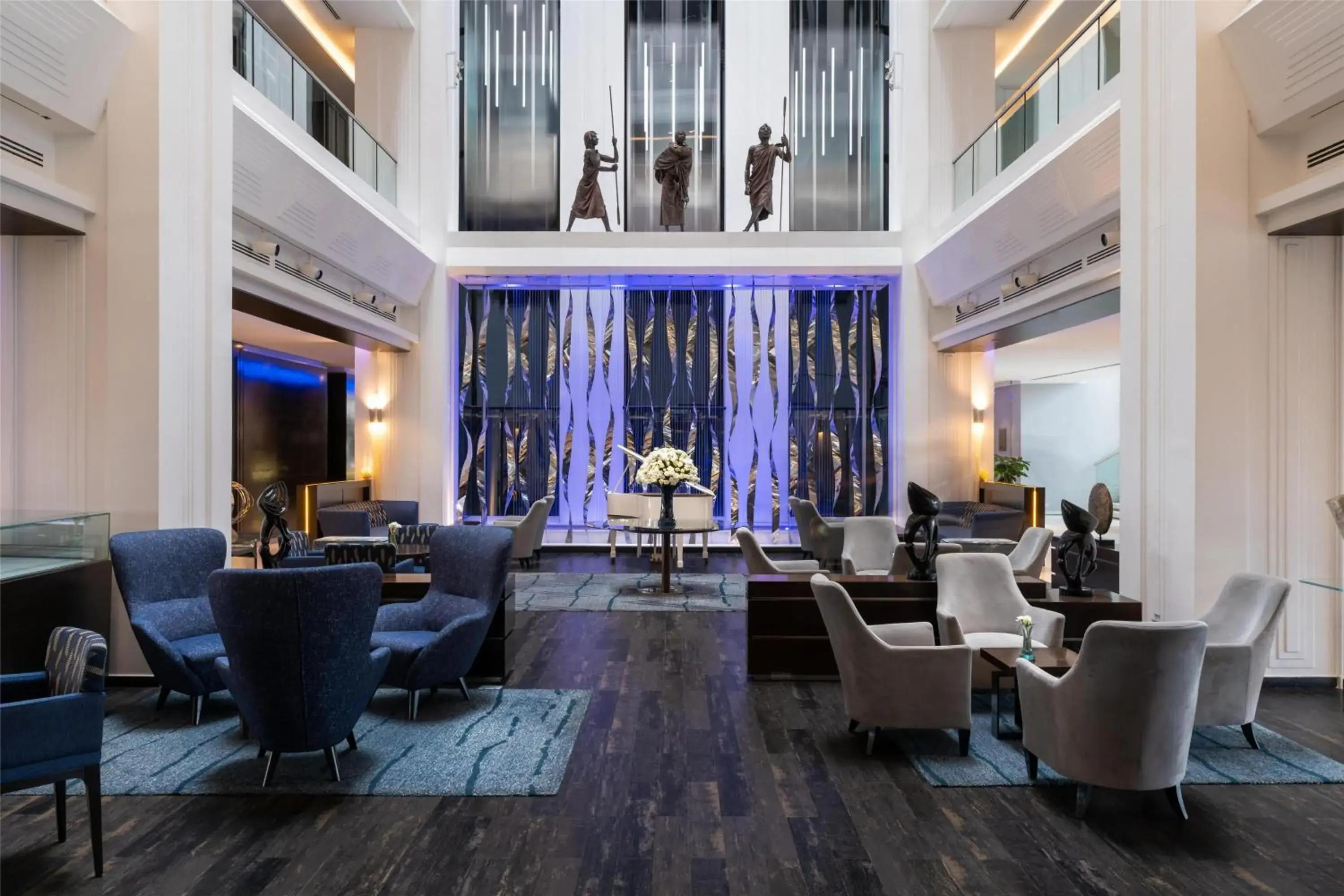 Lobby or reception in Radisson Blu Hotel, Nairobi Upper Hill Lobby or reception in Radisson Blu Hotel, Nairobi Upper Hill