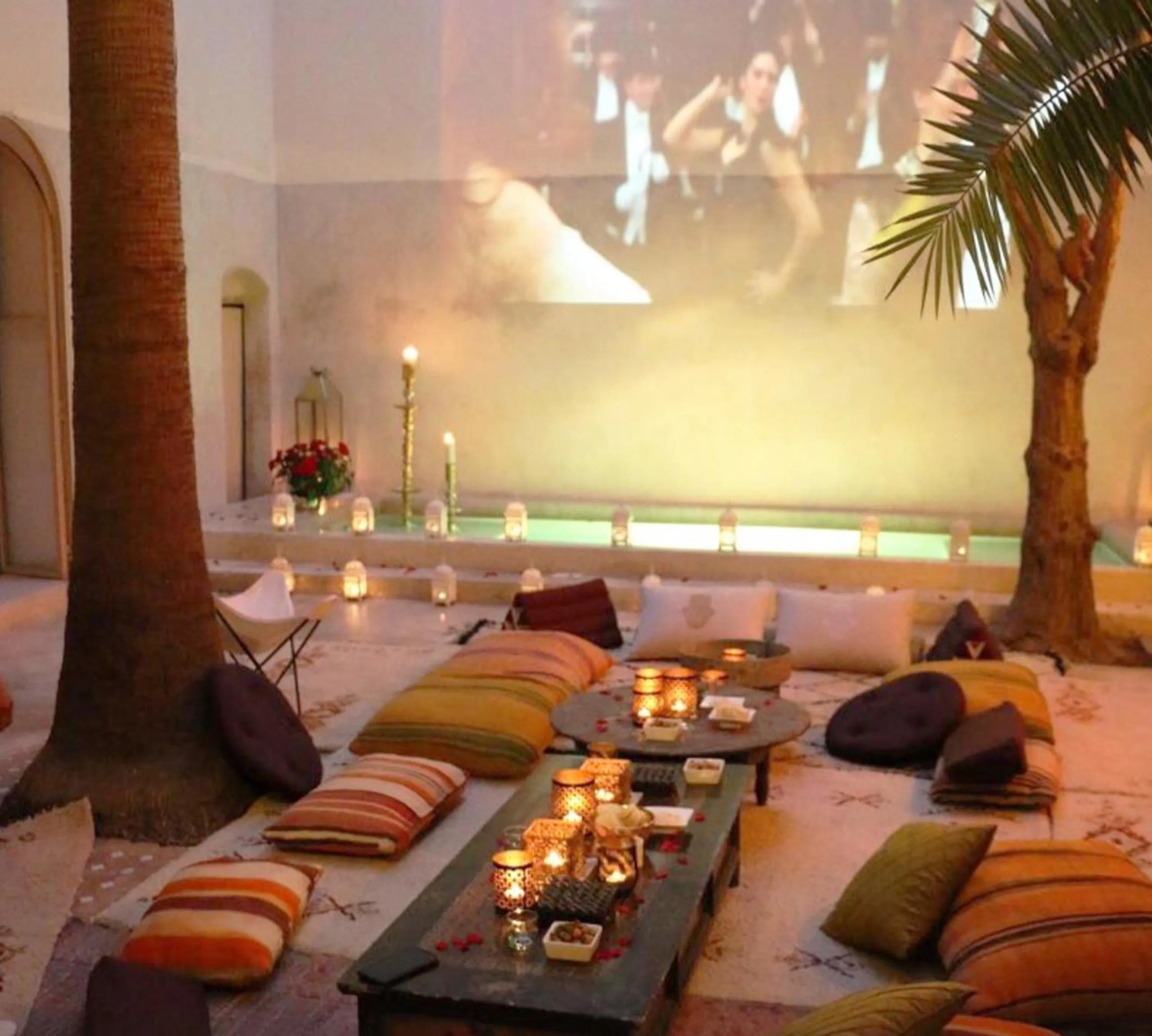 Communal lounge/ TV room in Riad 144