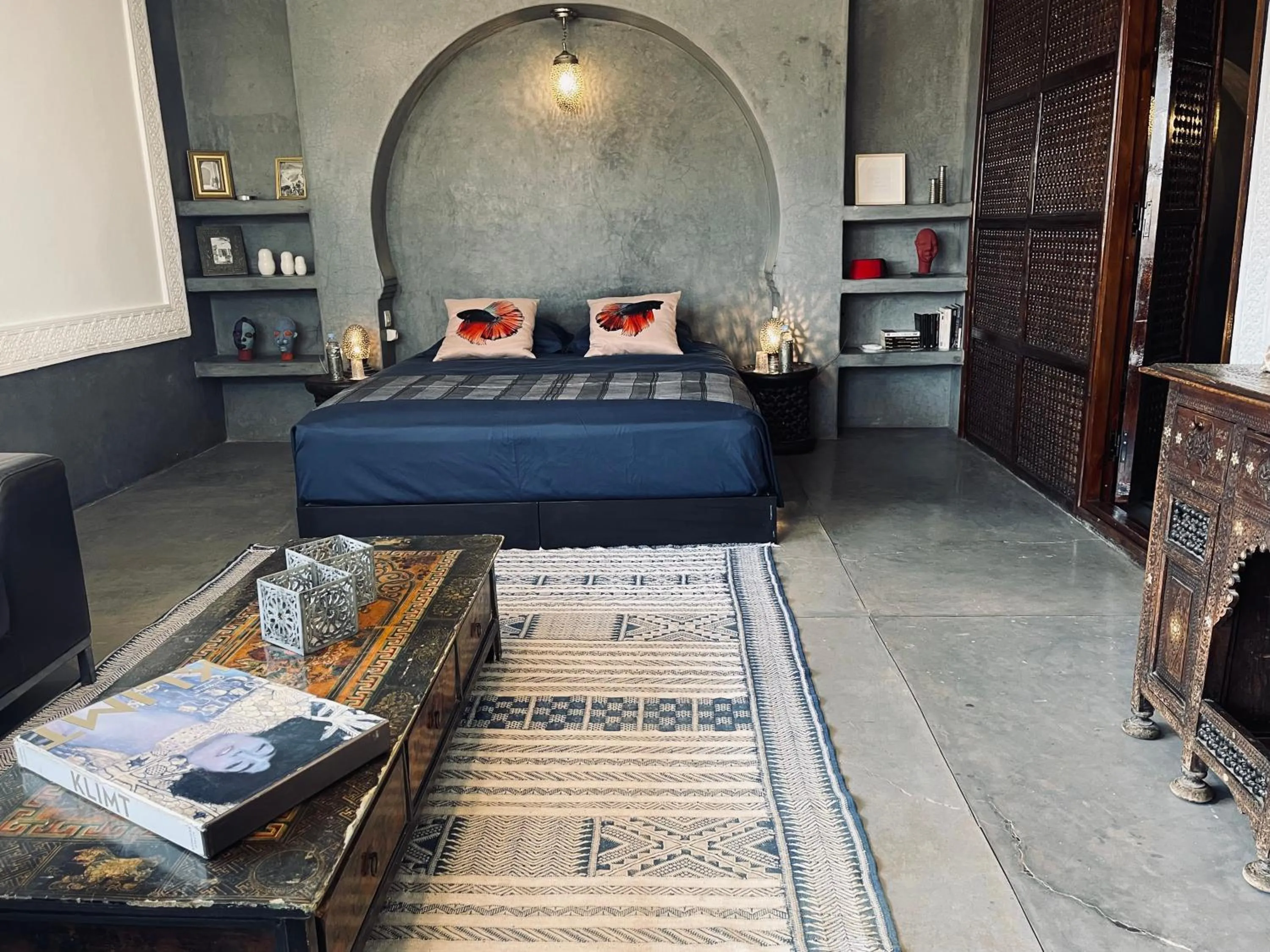 Photo of the whole room, Bed in Riad 144