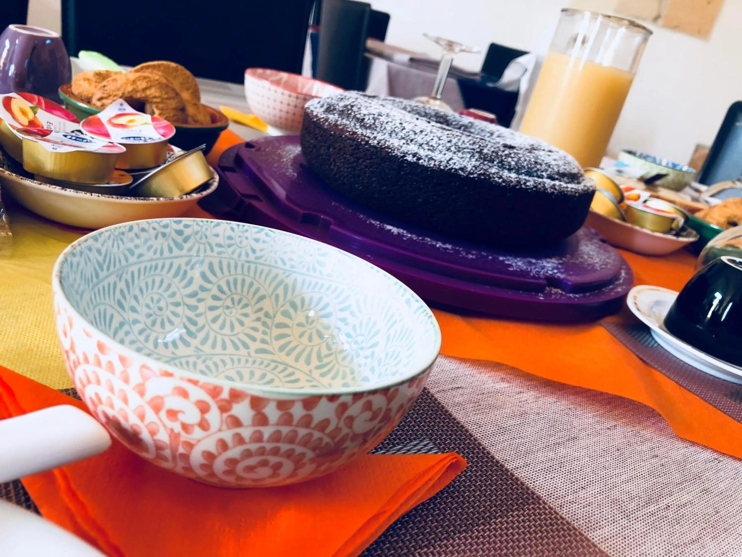 Food close-up in B&B Terre dì Montecoco