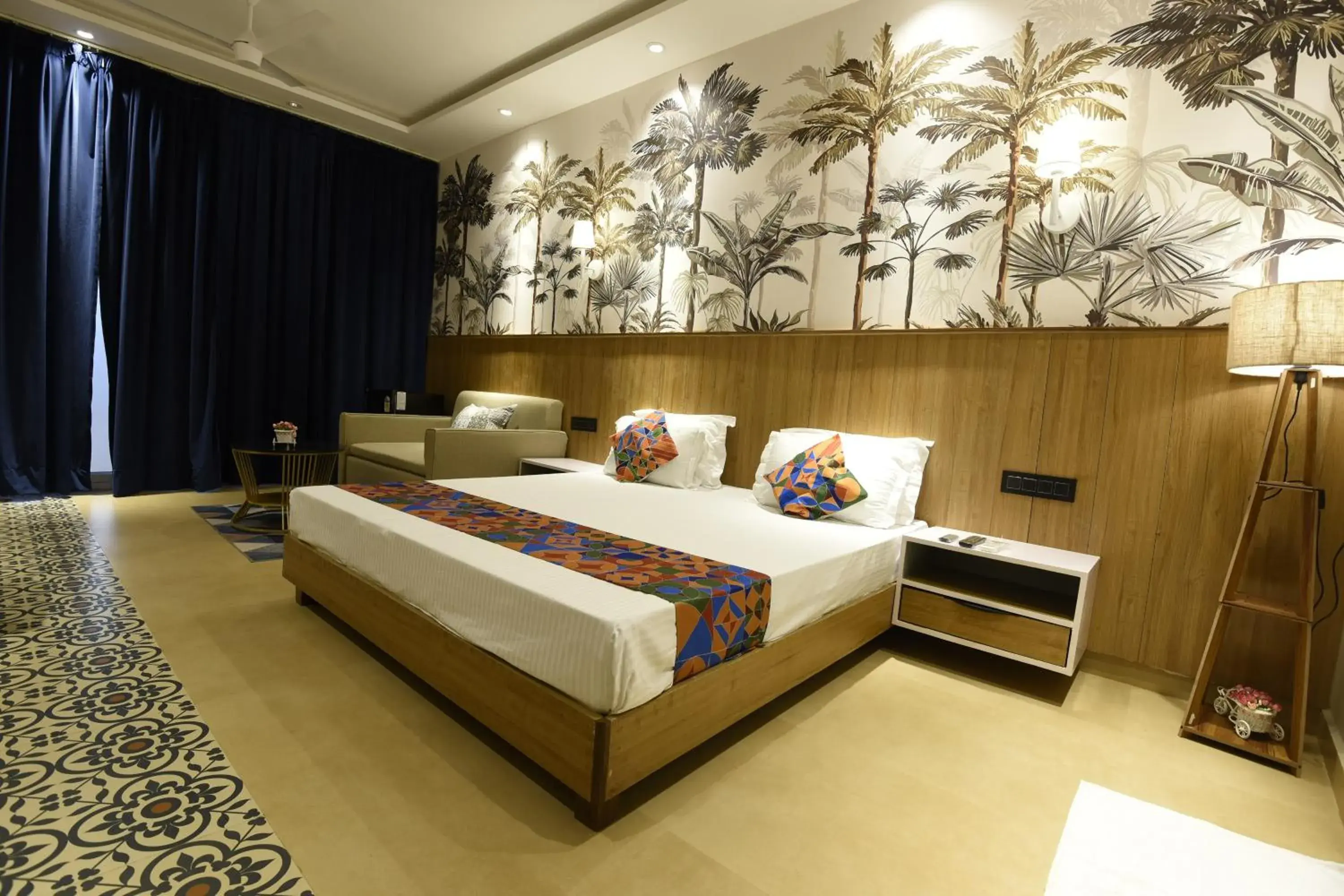 Bed in Eutopia Beach Resort Bed in Eutopia Beach Resort