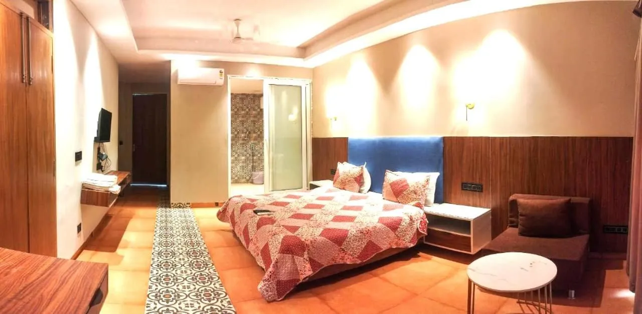 Bed in Eutopia Beach Resort