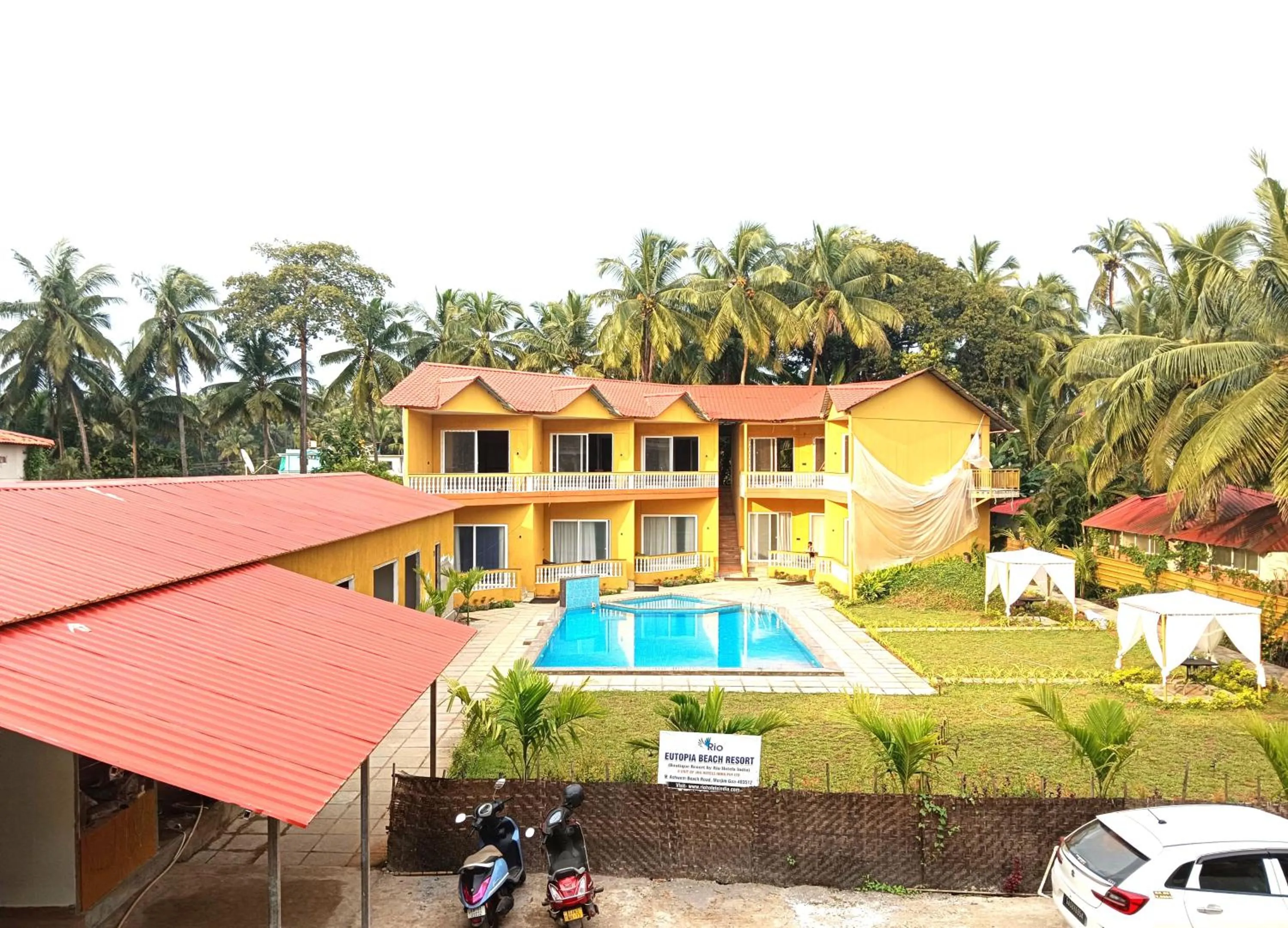 Property building in Eutopia Beach Resort
