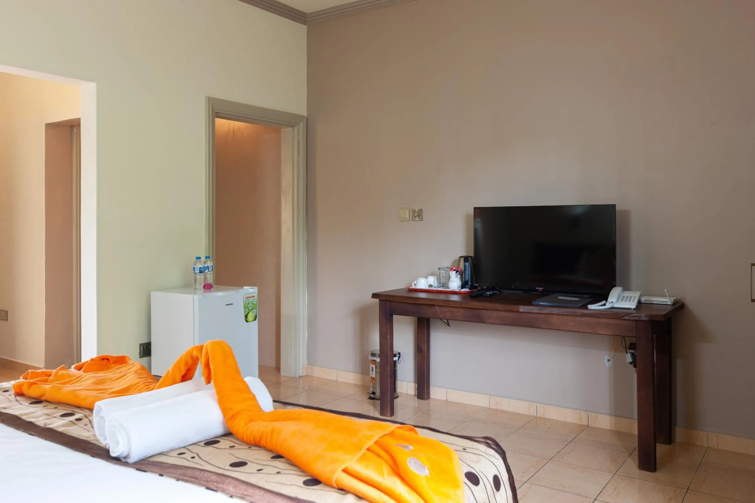 Decorative detail, Bed in Chez Bea Luxury Villa