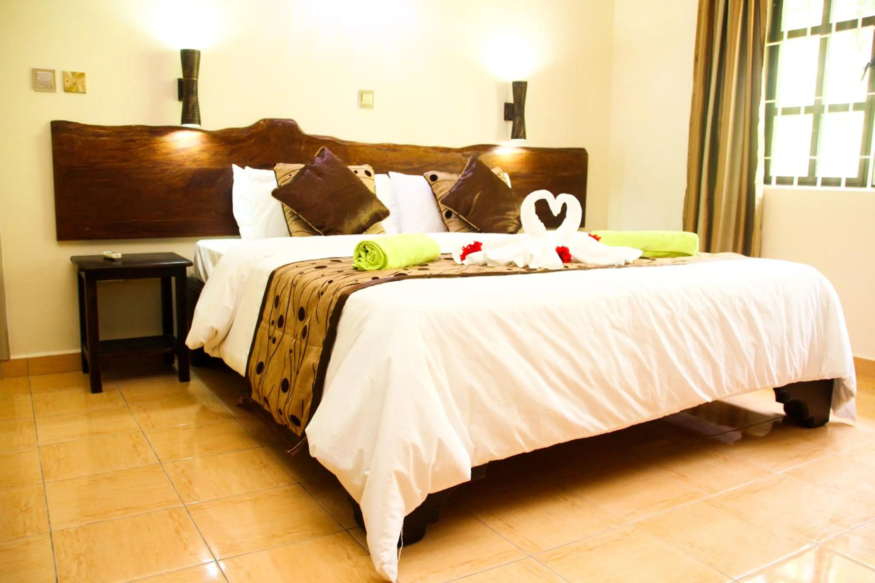 Bed in Chez Bea Luxury Villa