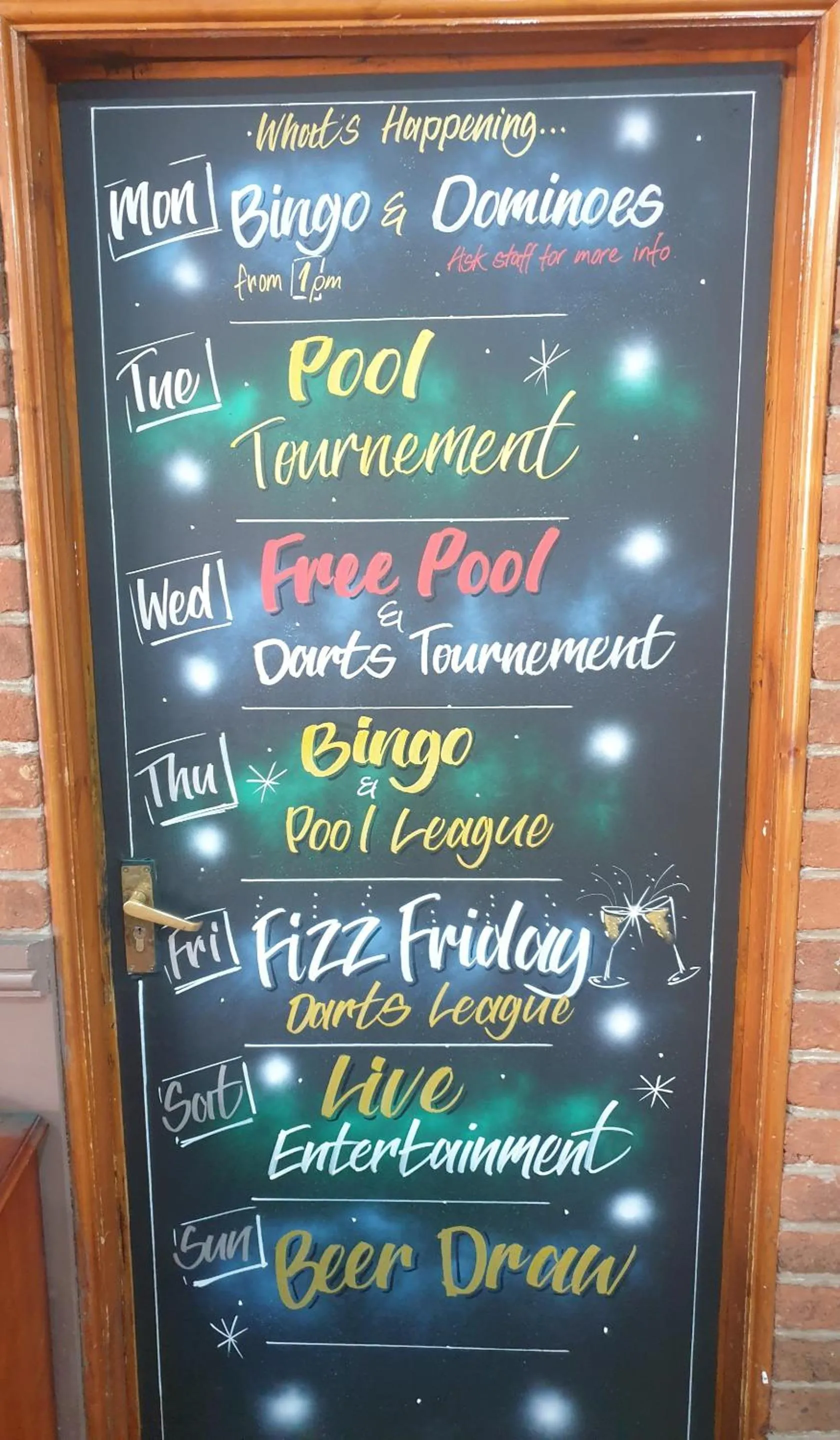 Evening entertainment in The Grey Horse