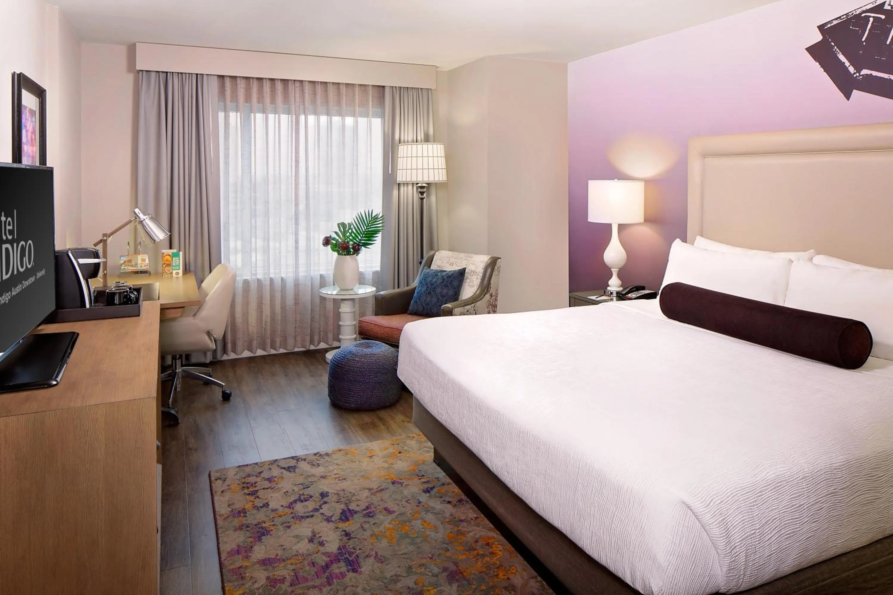 Bedroom, Bed in Hotel Indigo Austin Downtown - University by IHG