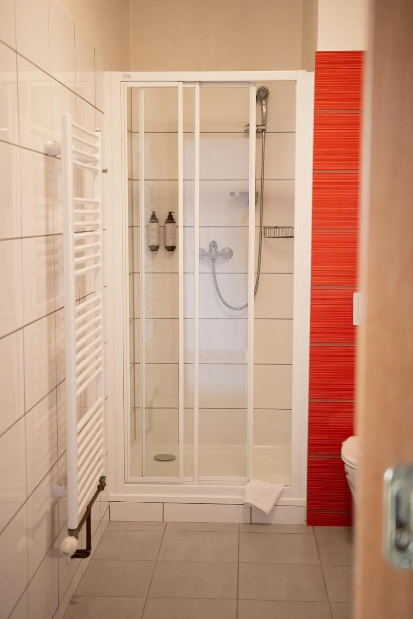 Shower in Hotel Pod Zeleným Dubem