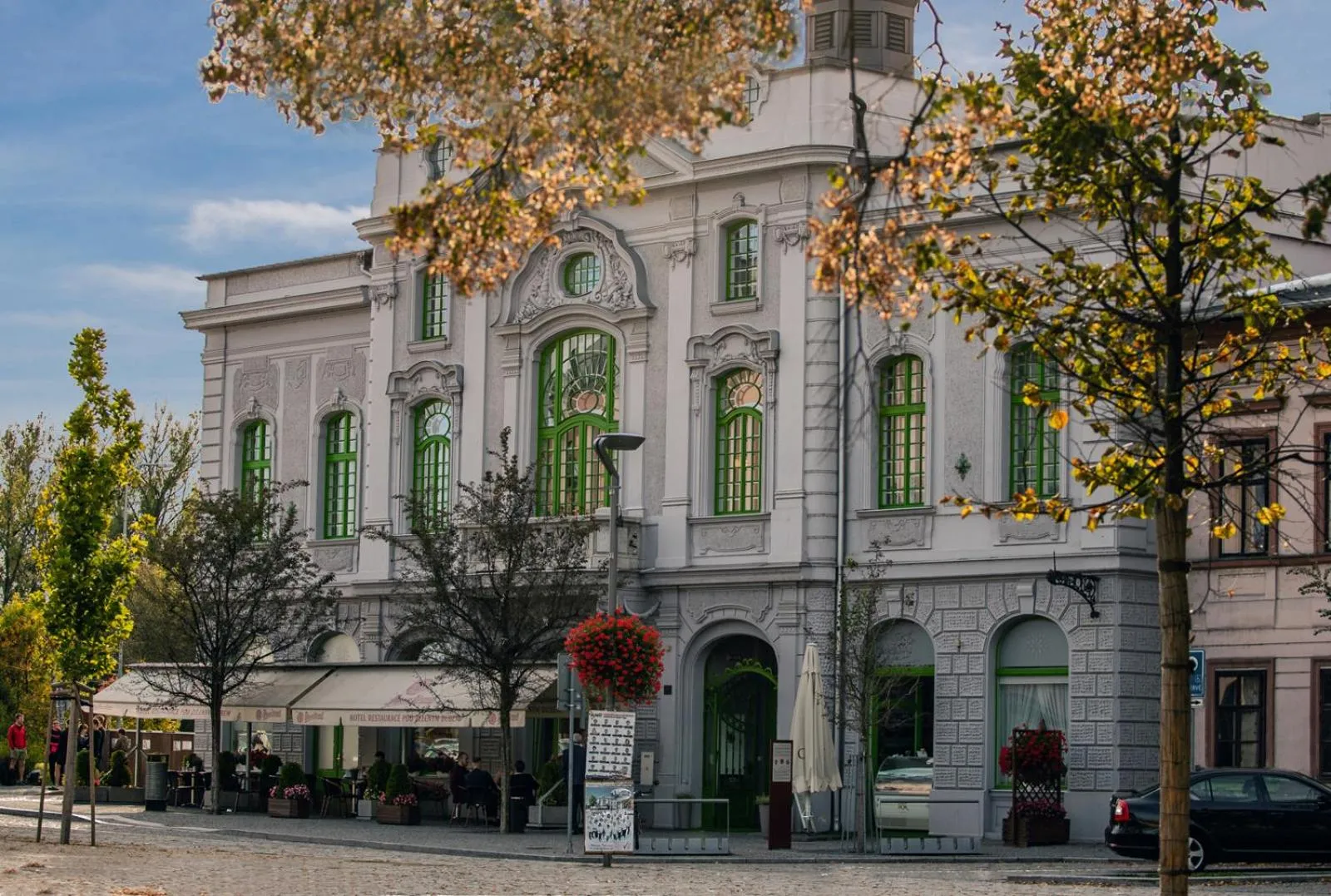 Property building in Hotel Pod Zeleným Dubem