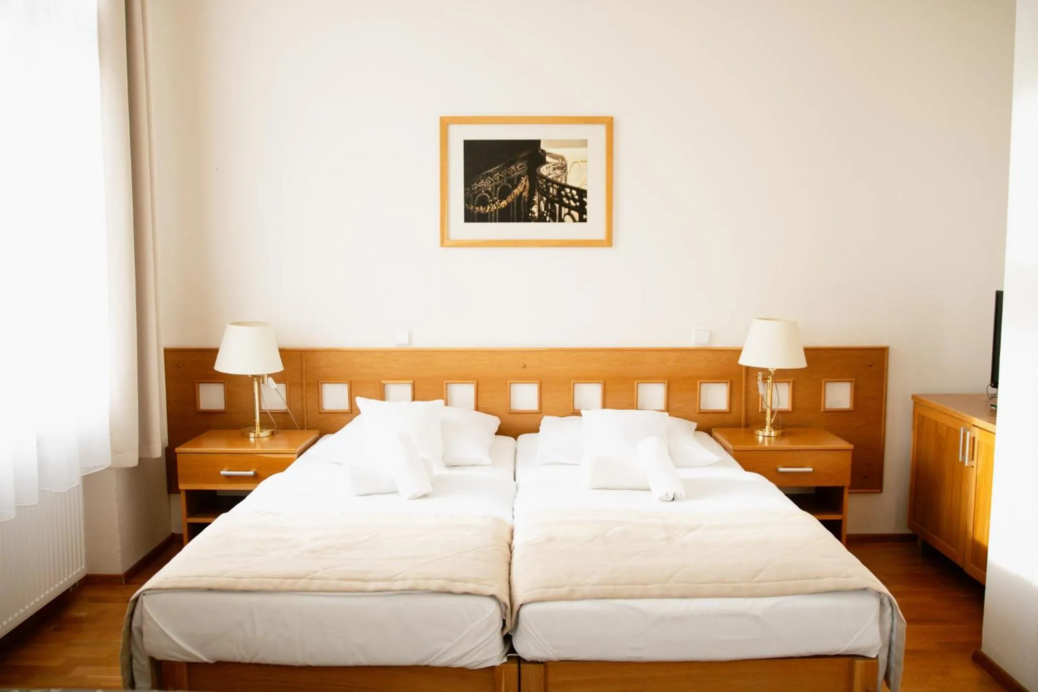 Bed in Hotel Pod Zeleným Dubem