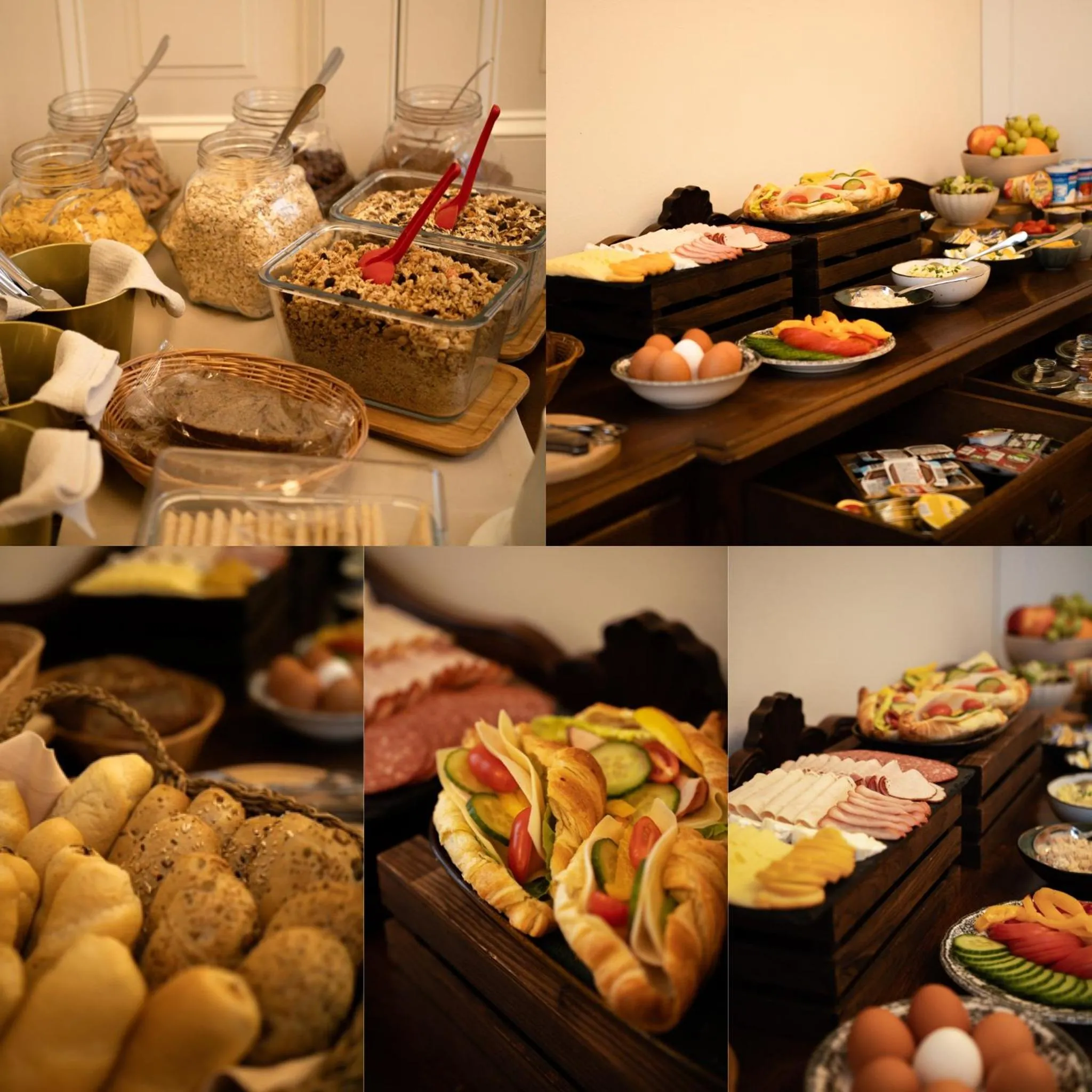 Buffet breakfast in Hotel Pod Zeleným Dubem