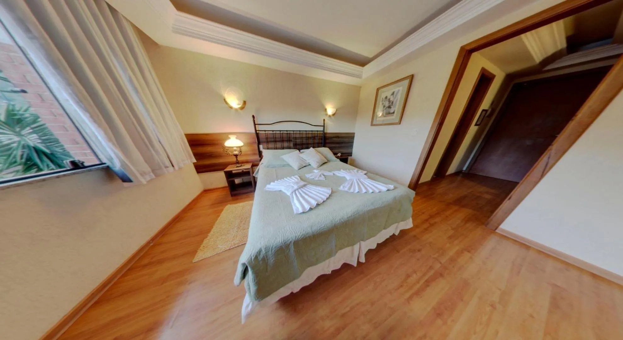 Bed in Hotel Vila Nova