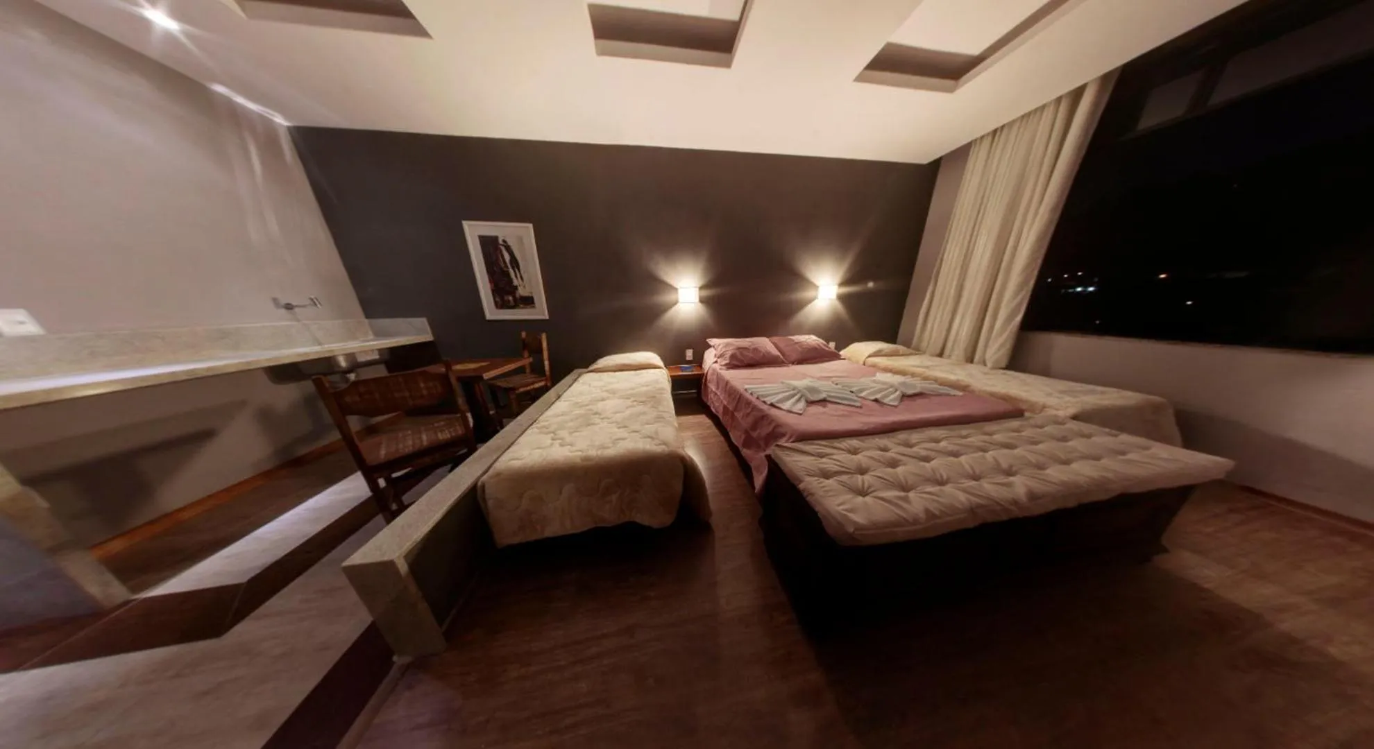 Bed in Hotel Vila Nova