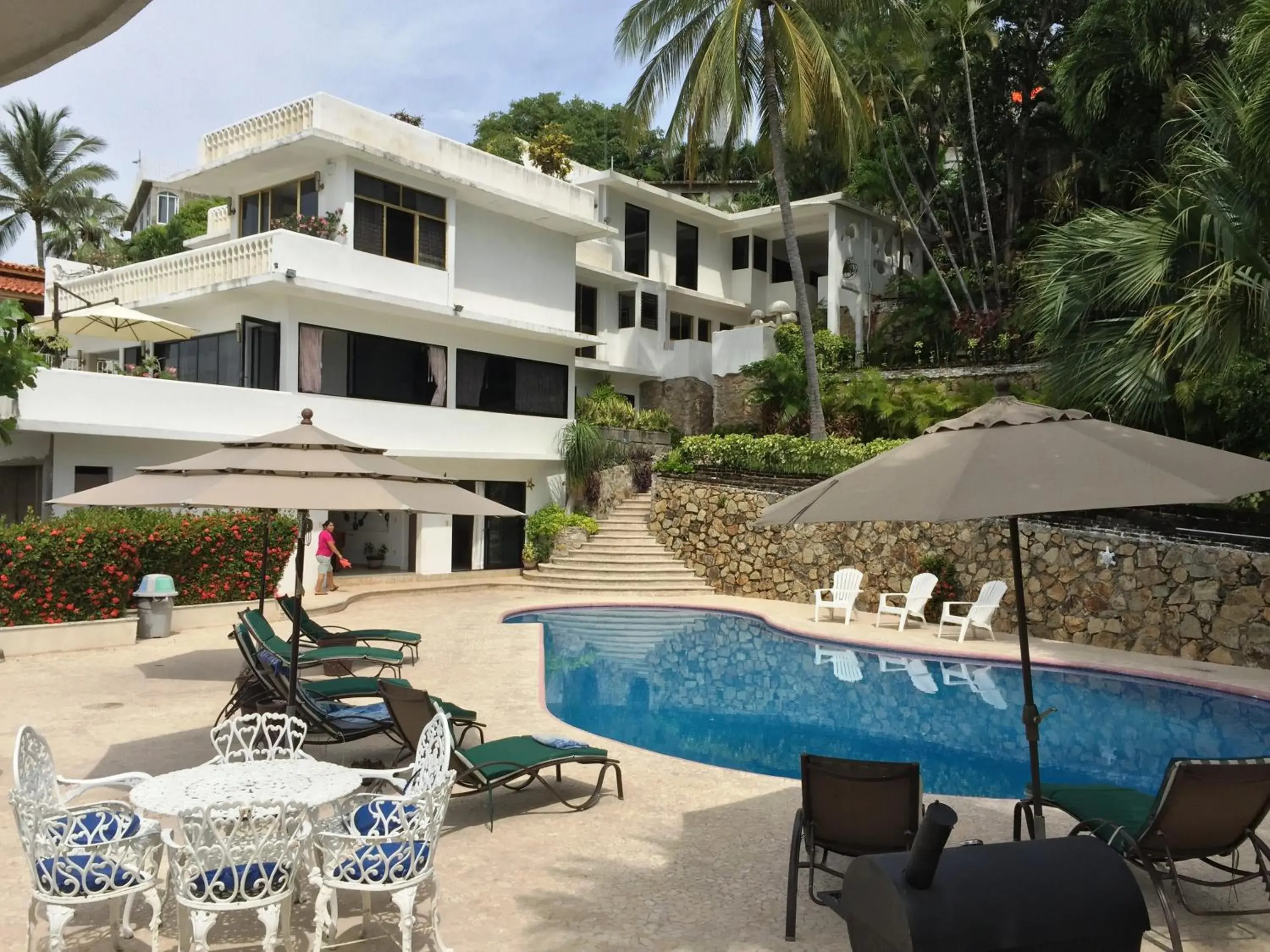 Villa Palmitas acogedor departamento nivel piscina gigante jardines Villa Palmitas acogedor departamento nivel piscina gigante jardines